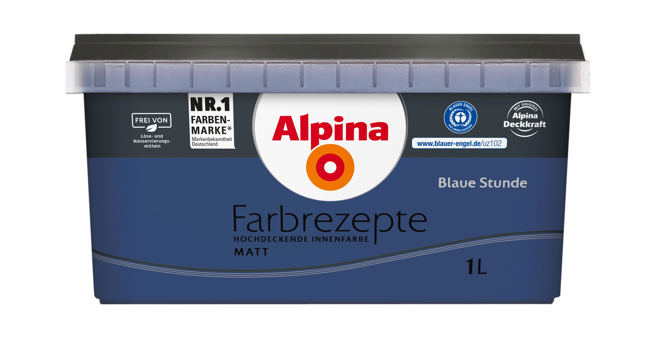 Alpina Wandfarbe Alpina Farbrezepte: einfach entspannt - Blau- & Beigetöne