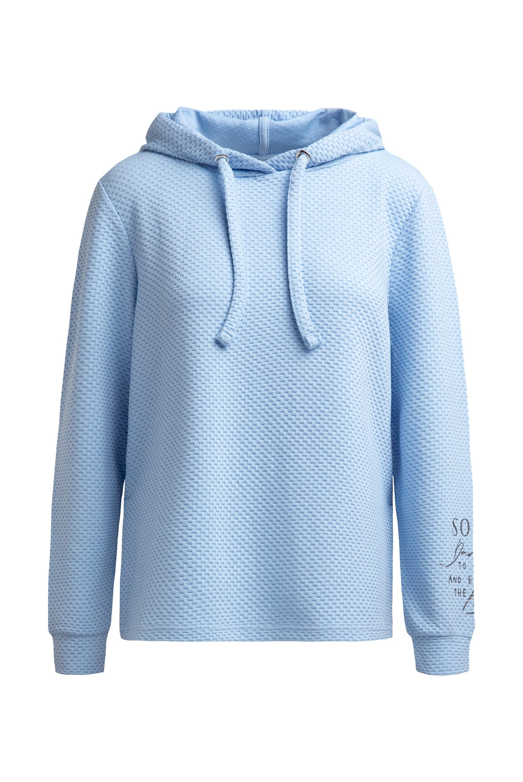 SOCCX Kapuzensweatshirt mit Seitenschlitze