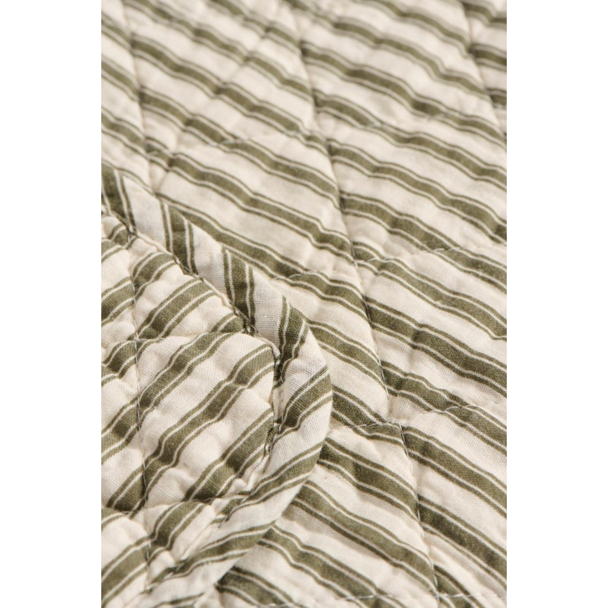Ib Laursen Tagesdecke Quilt Baumwolle Streifen günstig online kaufen