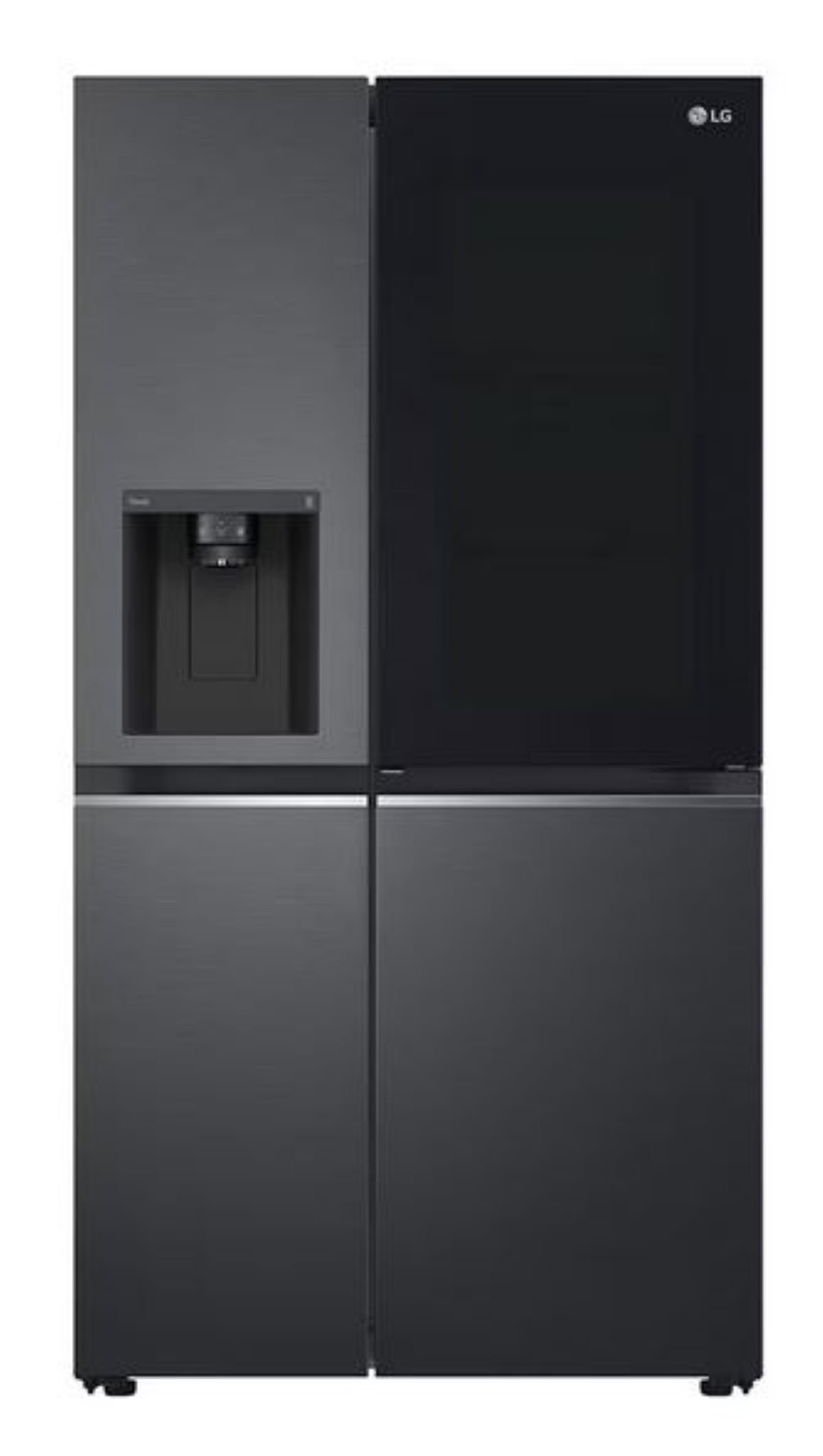 LG Side-by-Side GSXV81MCLE, 179.0 cm hoch, 91.3 cm breit, InstaView Door-in-Door