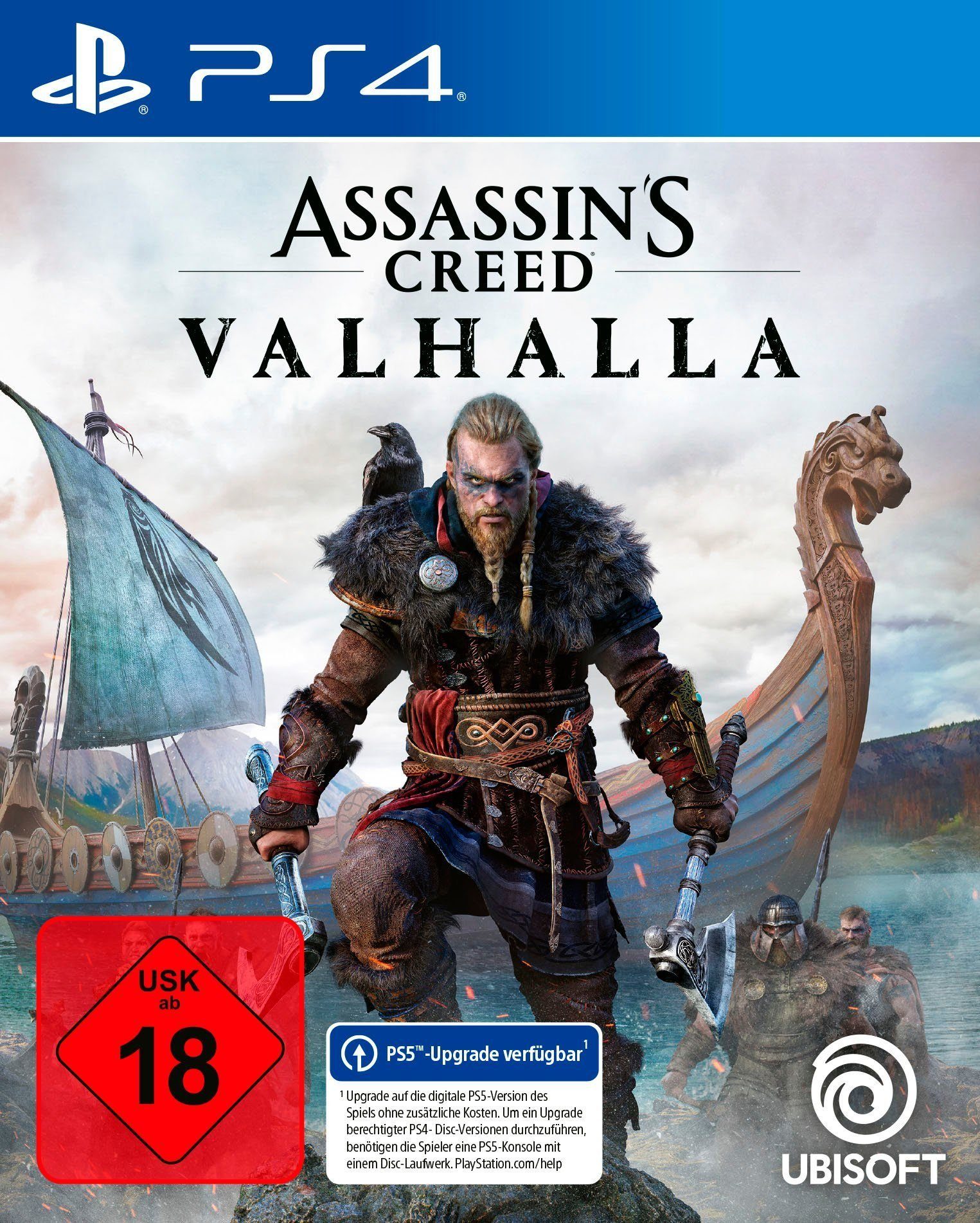 Assassin%27s Creed Valhalla PlayStation 4, PlayStation 5, Standard-Version, Gratis Upgrade auf PS5