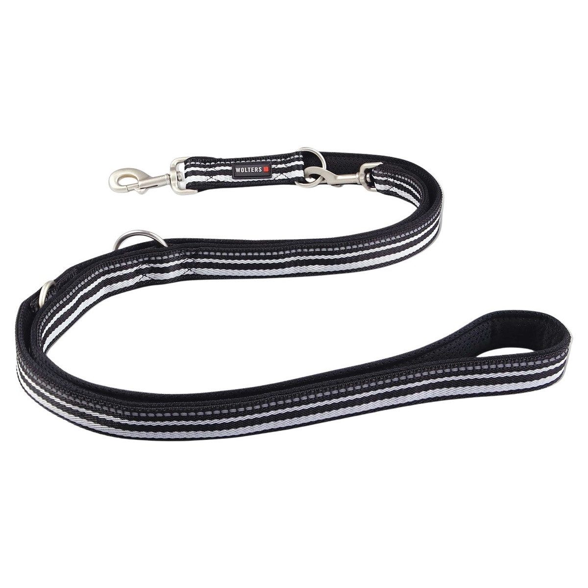 Wolters Hundeleine Führleine Active Pro schwarz/schwarz