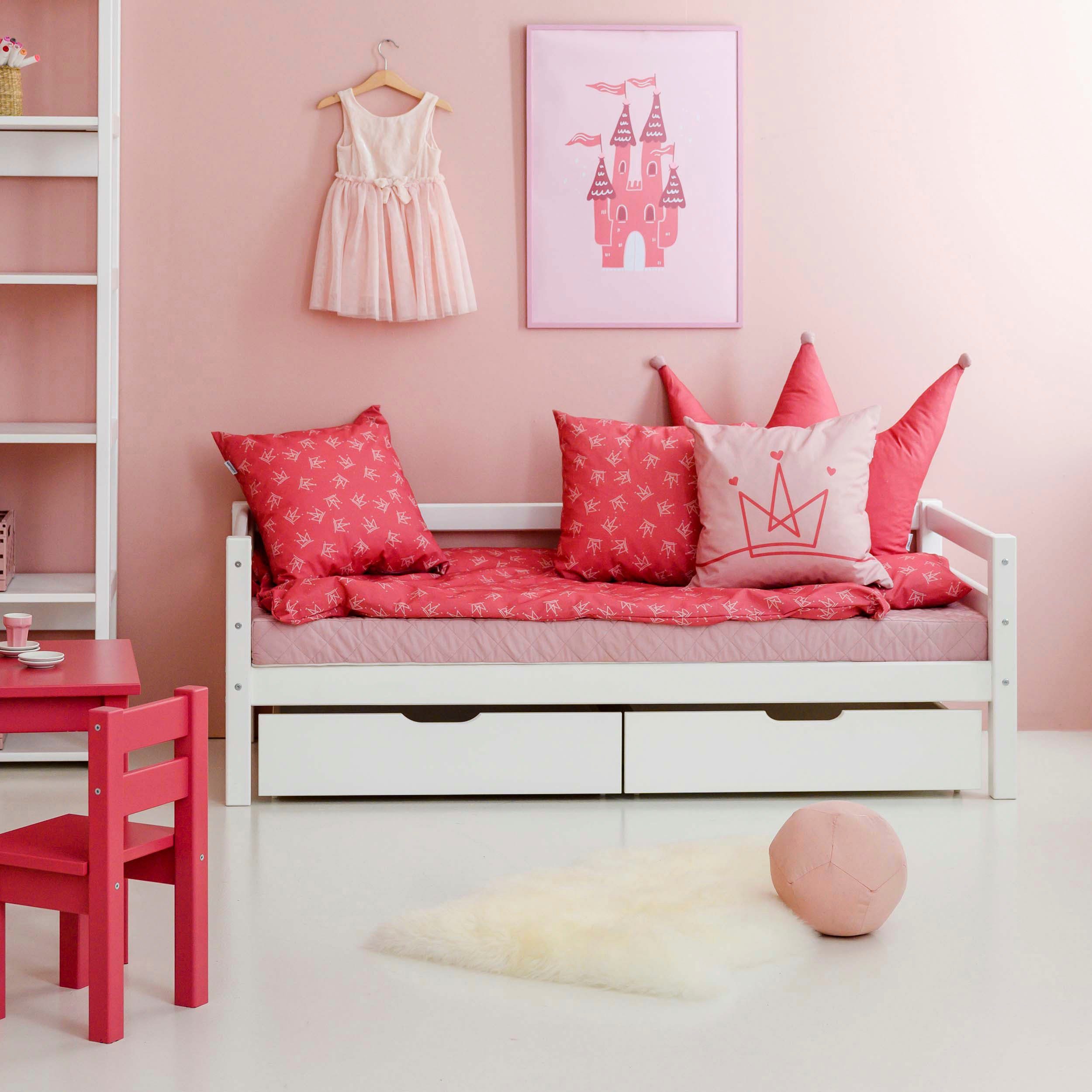 Hoppekids Bettschubkasten ECO Comfort (2 St), auf Rollen in verschiedenen Farben erhältlich 2 St.