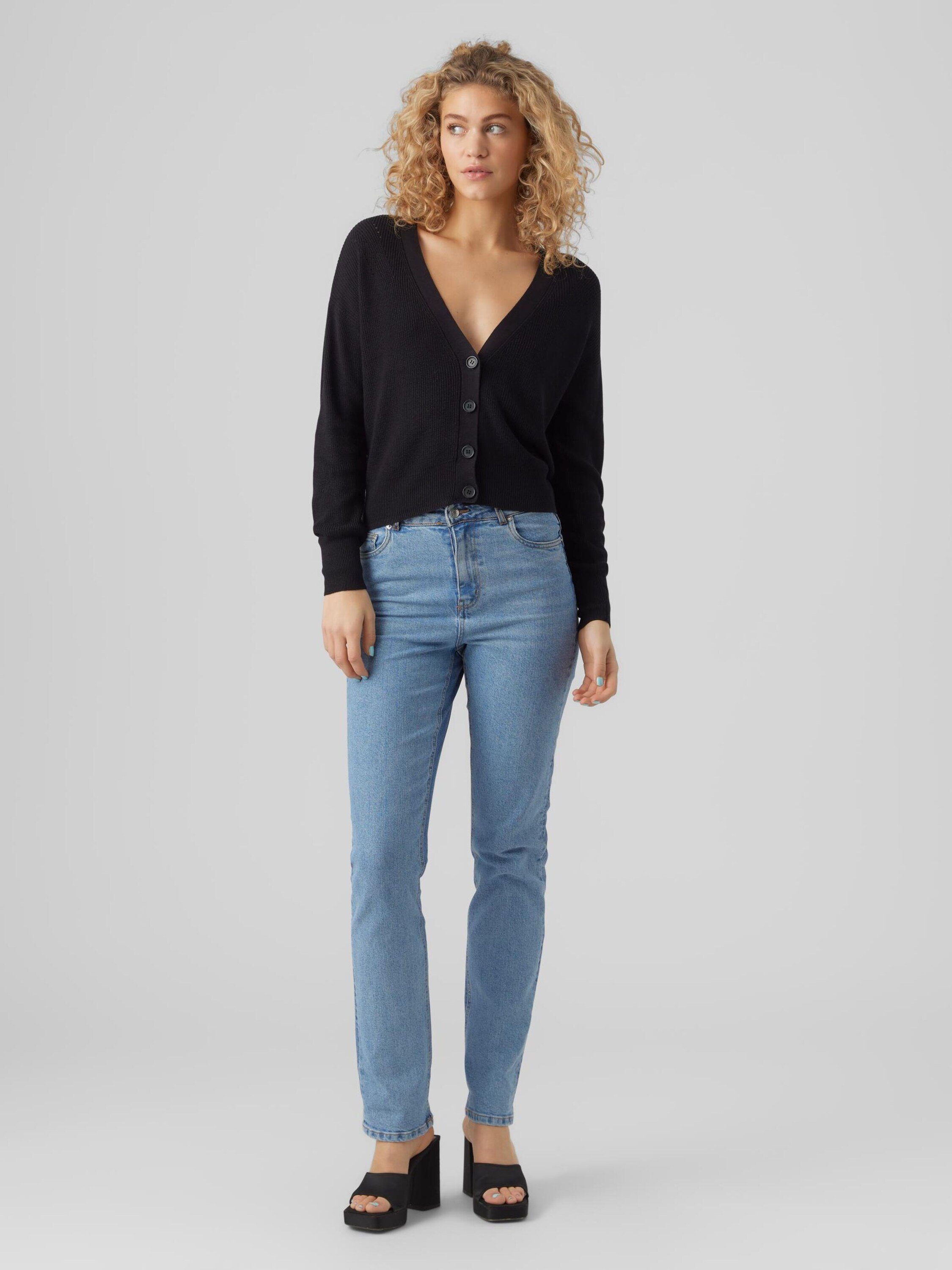 Vero Moda Strickjacke New Lexsun (1-tlg) Plain/ohne Details günstig online kaufen