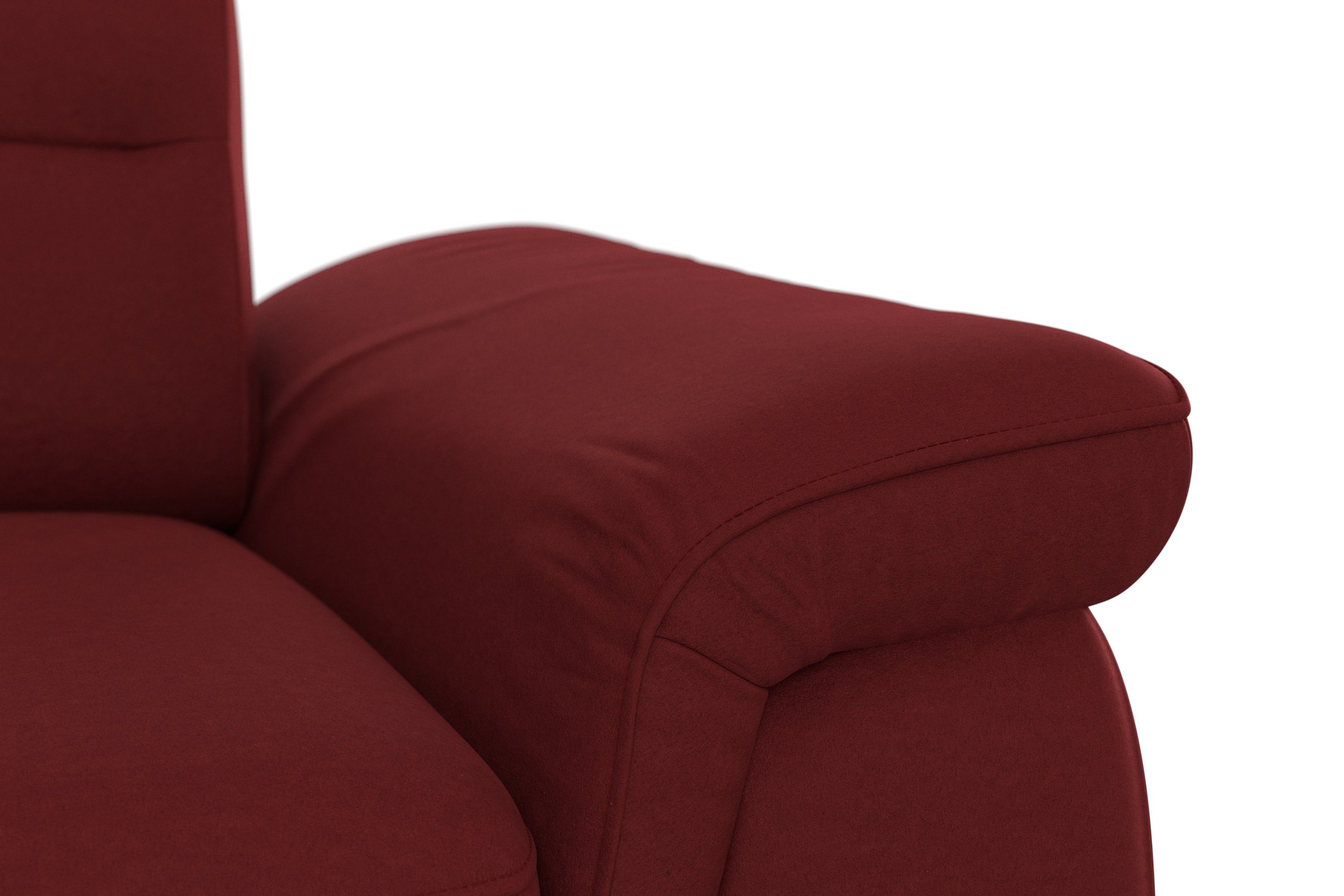 sit&more Ecksofa Sinatra, mit optional Armteilfunktion Kopfteilverstellung und mane, mit