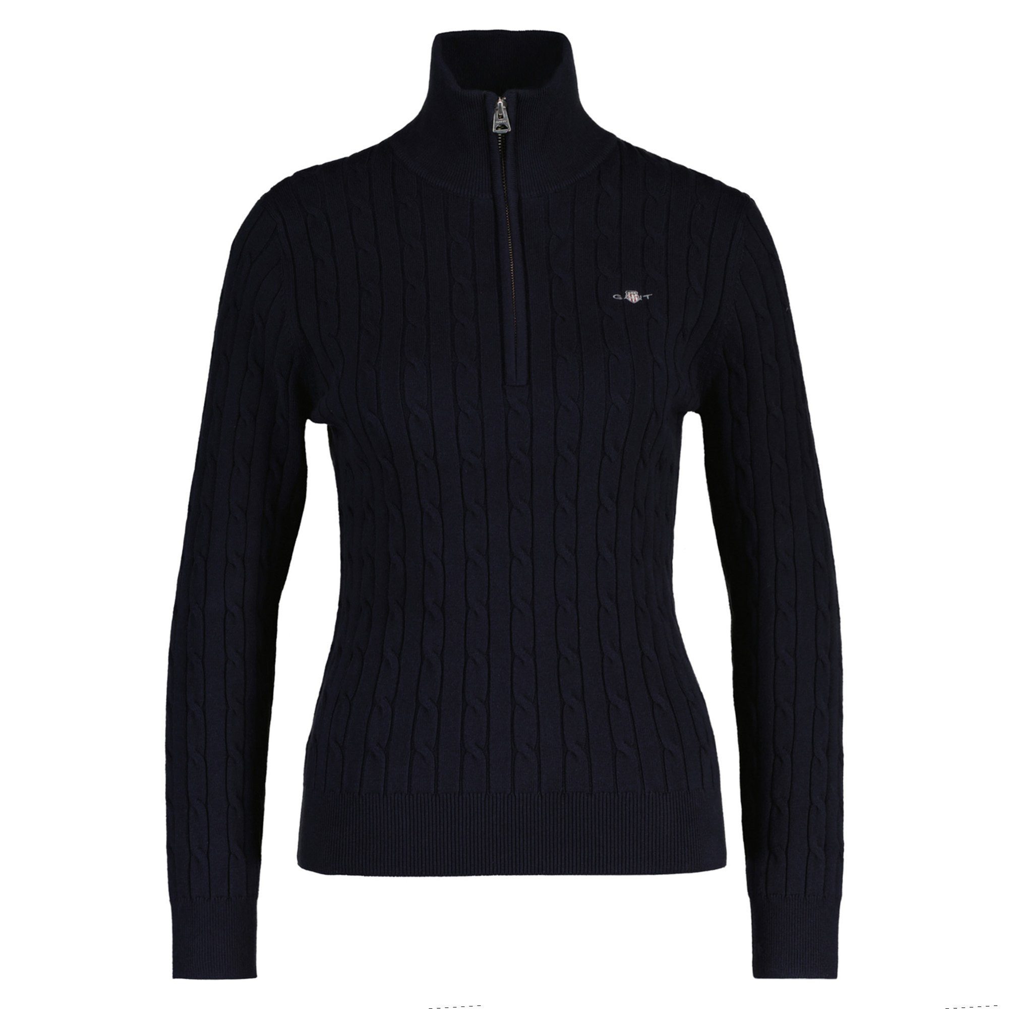 Gant Sweater Damen Strickpullover 1er Pack Baumwolle (Packung, 1er Pack)