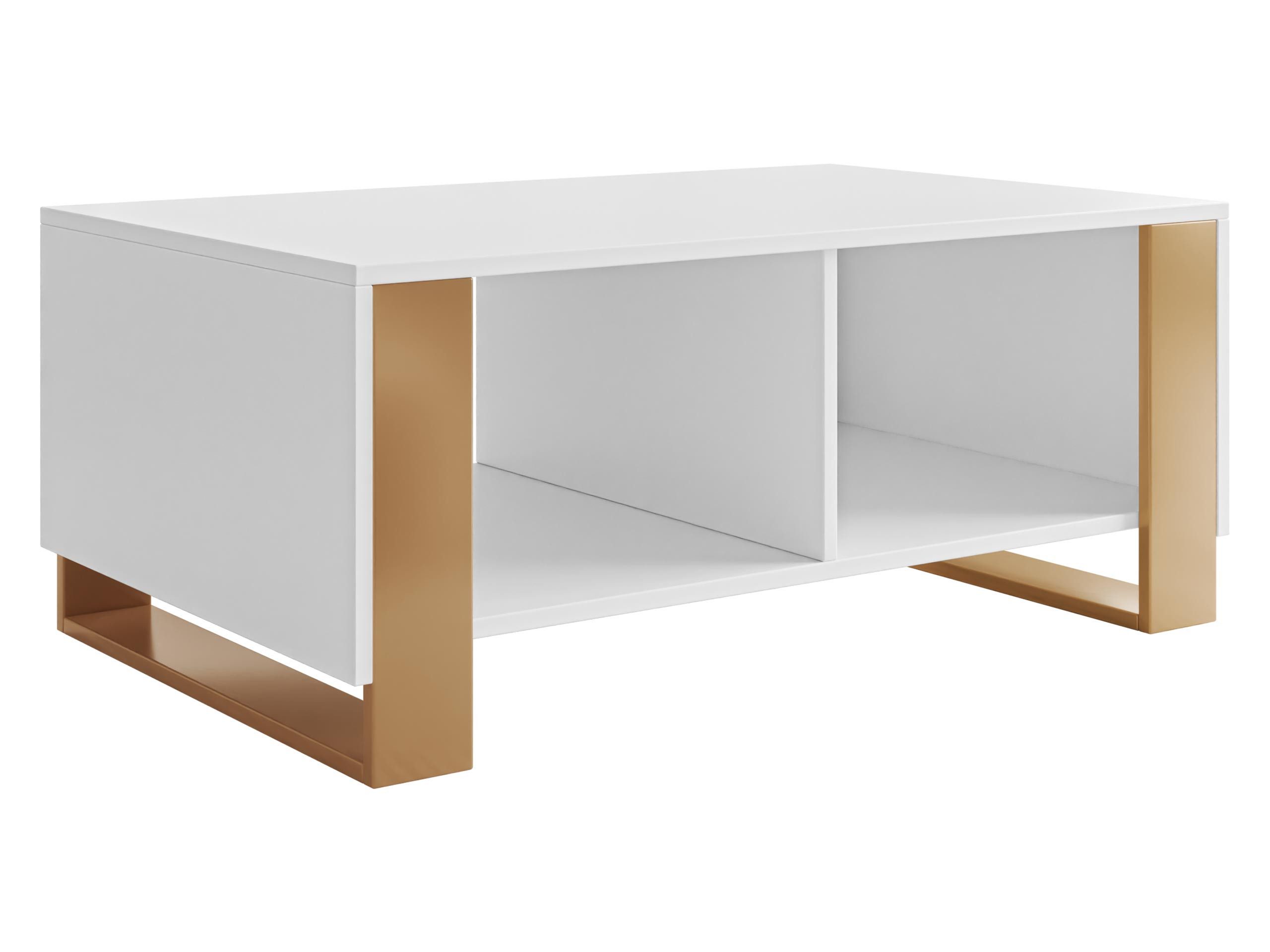 MIRJAN24 Couchtisch Loutio (mit Einlegebode), 95x60x40 cm