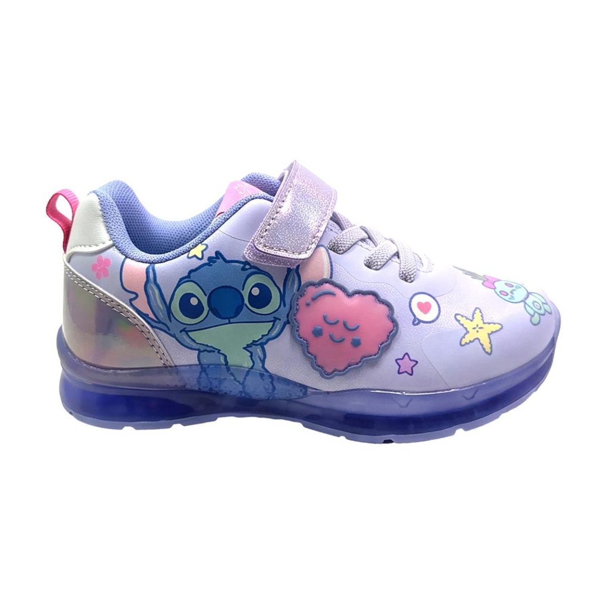 Disney Stitch Kinder Sneaker mit Licht für Alltag Freizeit Schule Sneaker