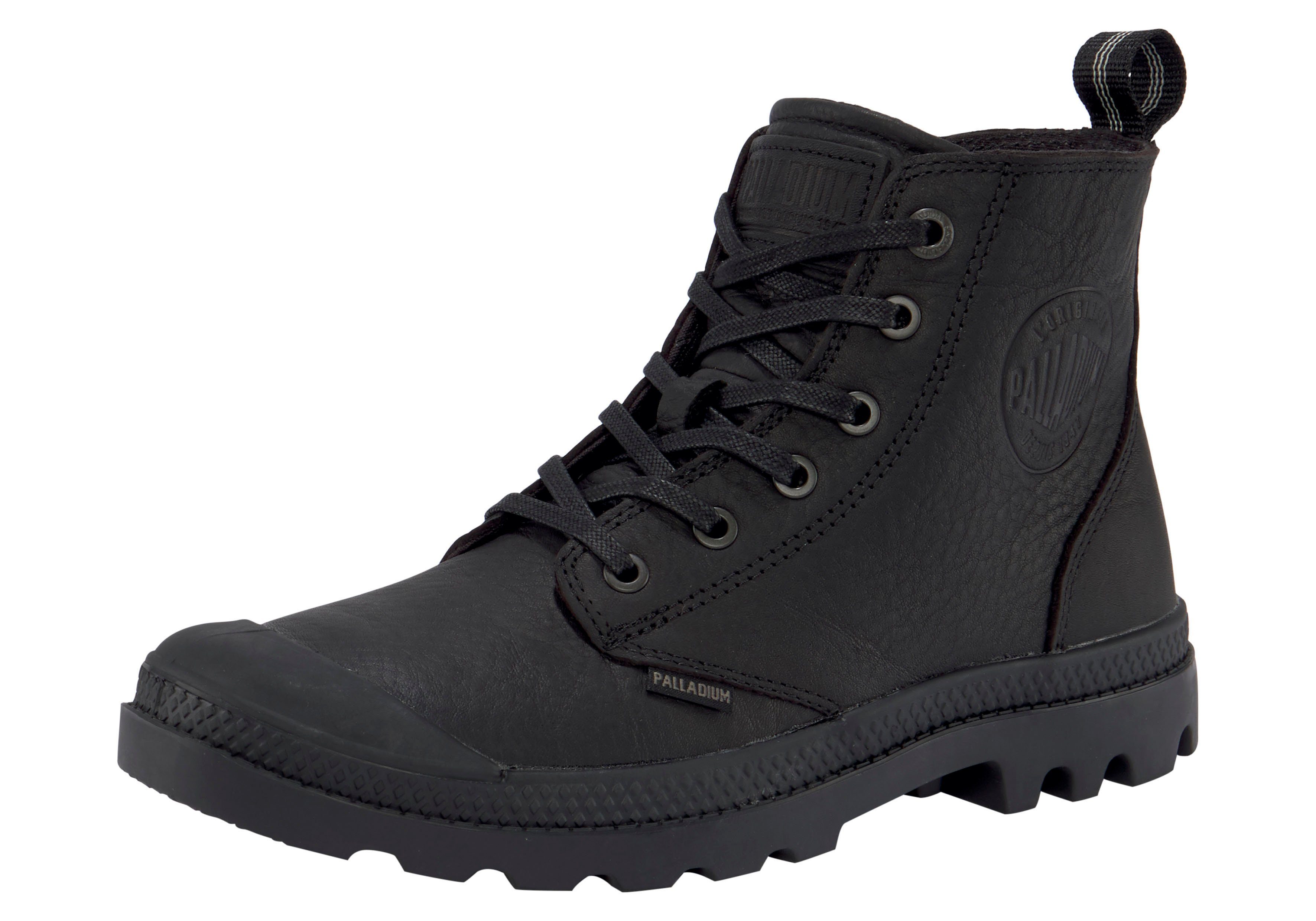 Palladium PAMPA ZIP ESS schwarz LTH Schnürboots