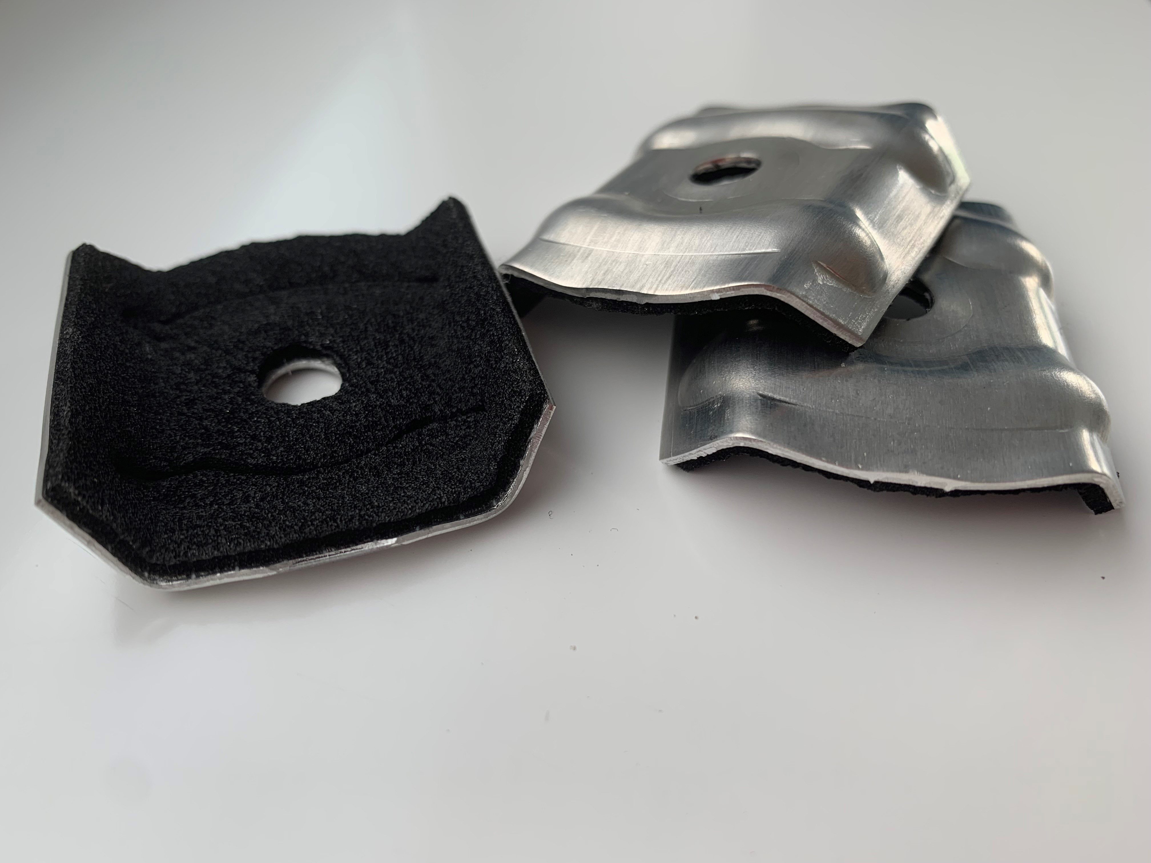 REISSER-Schraubentechnik GmbH Abstandshalter Kalotten Trapez-Profil 100x 70/18 Wellplatten hochwertig EPDM-Dichtung (100-St) Trapez Profil