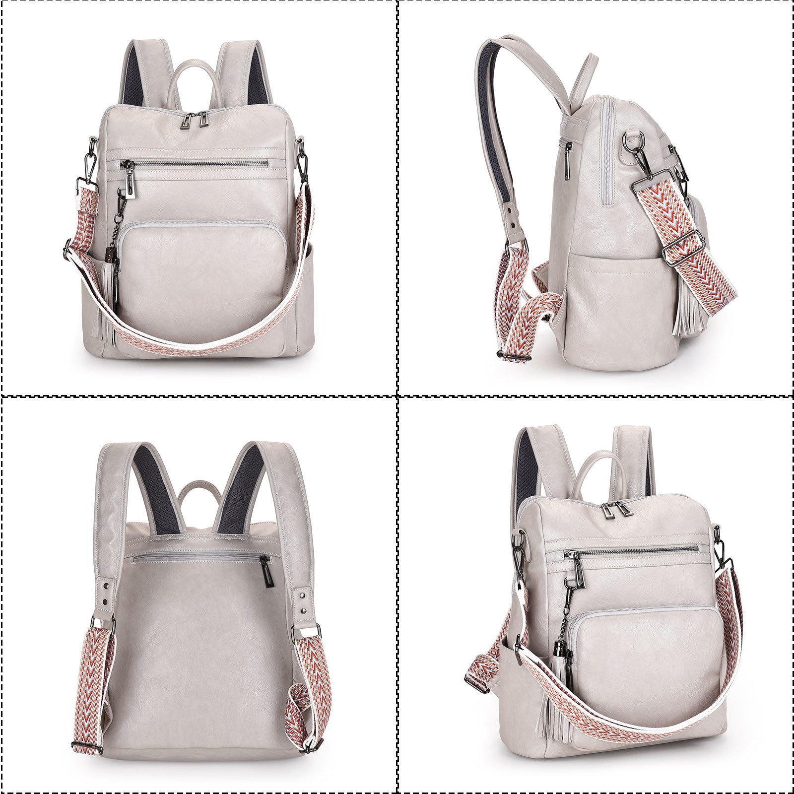 MODFU Rucksack Laptoprucksack Schulrucksack Lederrucksack Reiserucksack günstig online kaufen