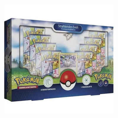 The Pokémon Company International Sammelkarte Strahlendes Evoli Box Pokémon GO Box Deutsch, Pokemon