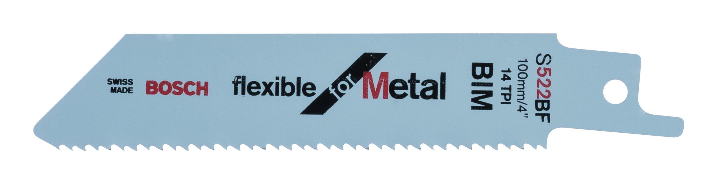 BOSCH Säbelsägeblatt (5 Stück), S 522 BF Flexible for Metal - 5er-Pack