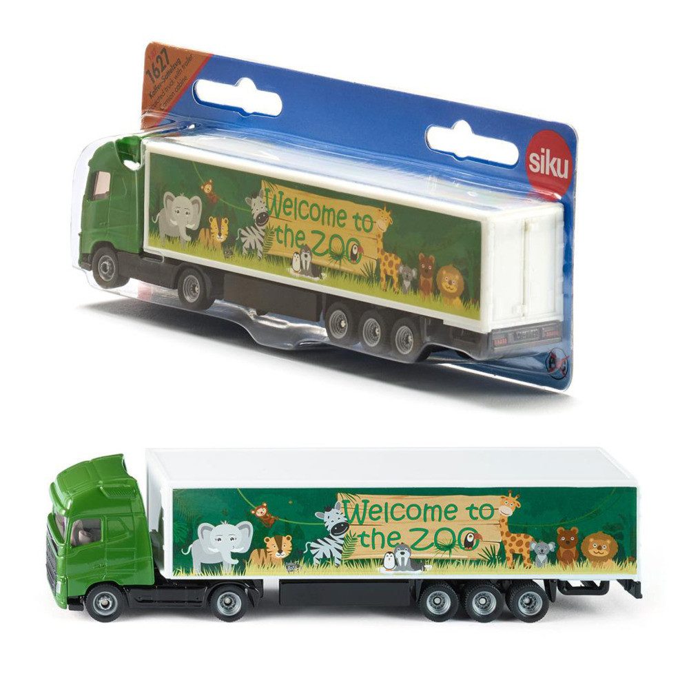 SIEPER Modellauto siku LKW Koffer-Sattelzug 1:87