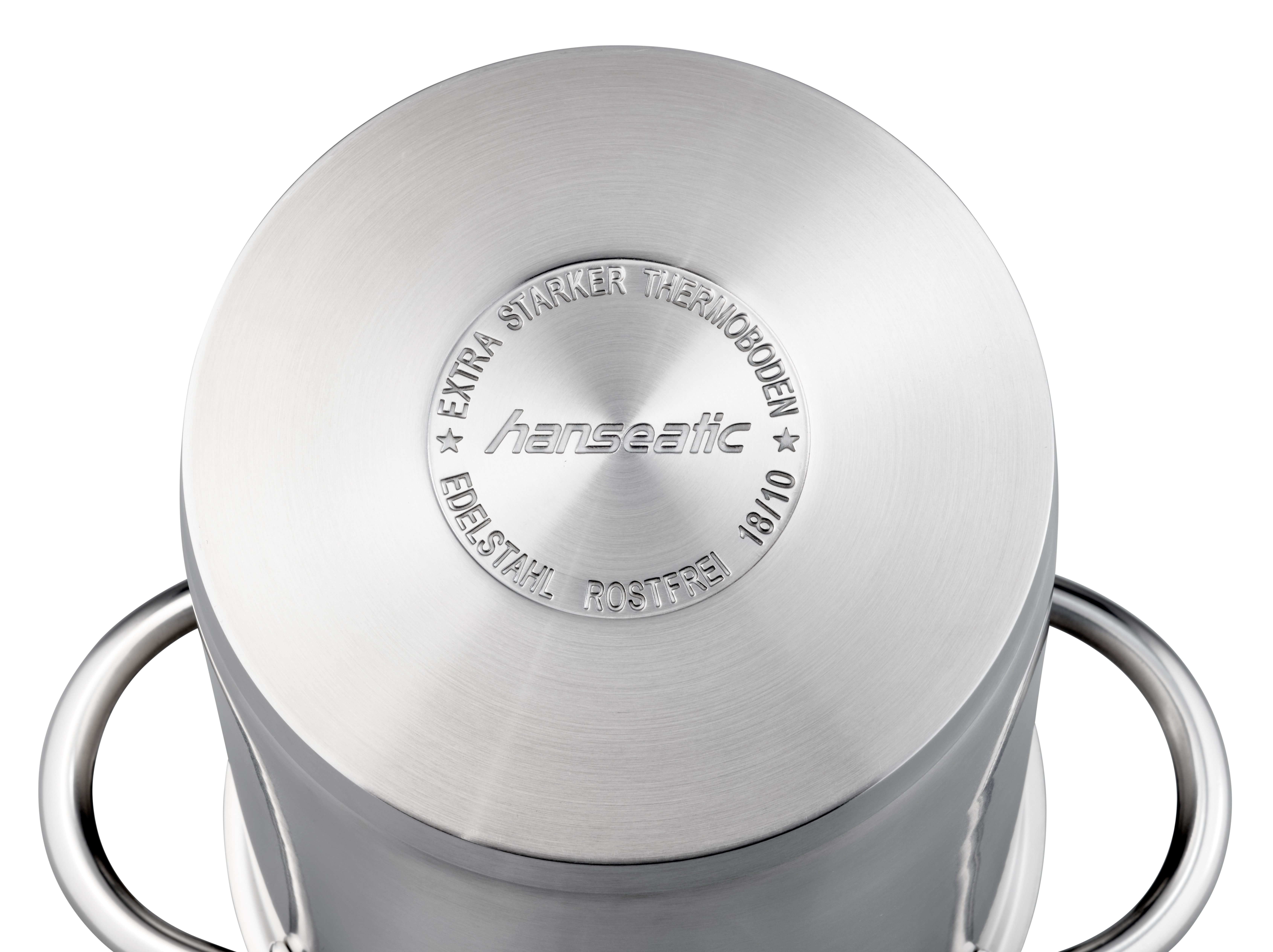 Hanseatic Spargeltopf hanseatic, Edelstahl 18/10 (Set, 3-tlg), Spargel- und Spaghettitopf aus Edelstahl rostfrei 18/10 mit Einsatz