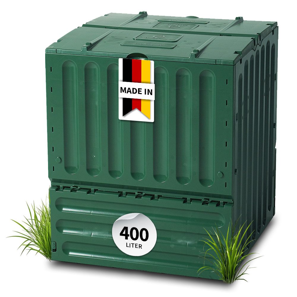 GARANTIA Komposter ECO-KING Komposter 400 Liter grün, 400 l