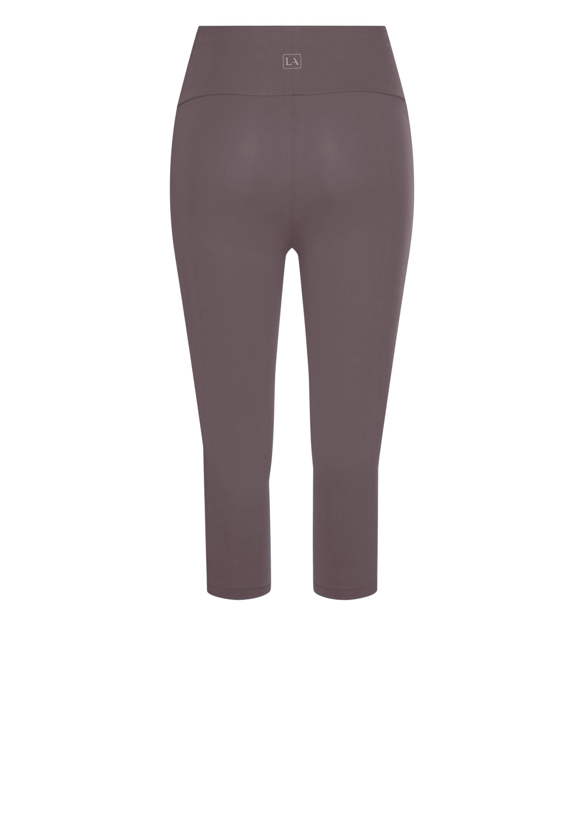 LASCANA Caprileggings mit breitem, weichen Bündchen – Bild 4 von 5