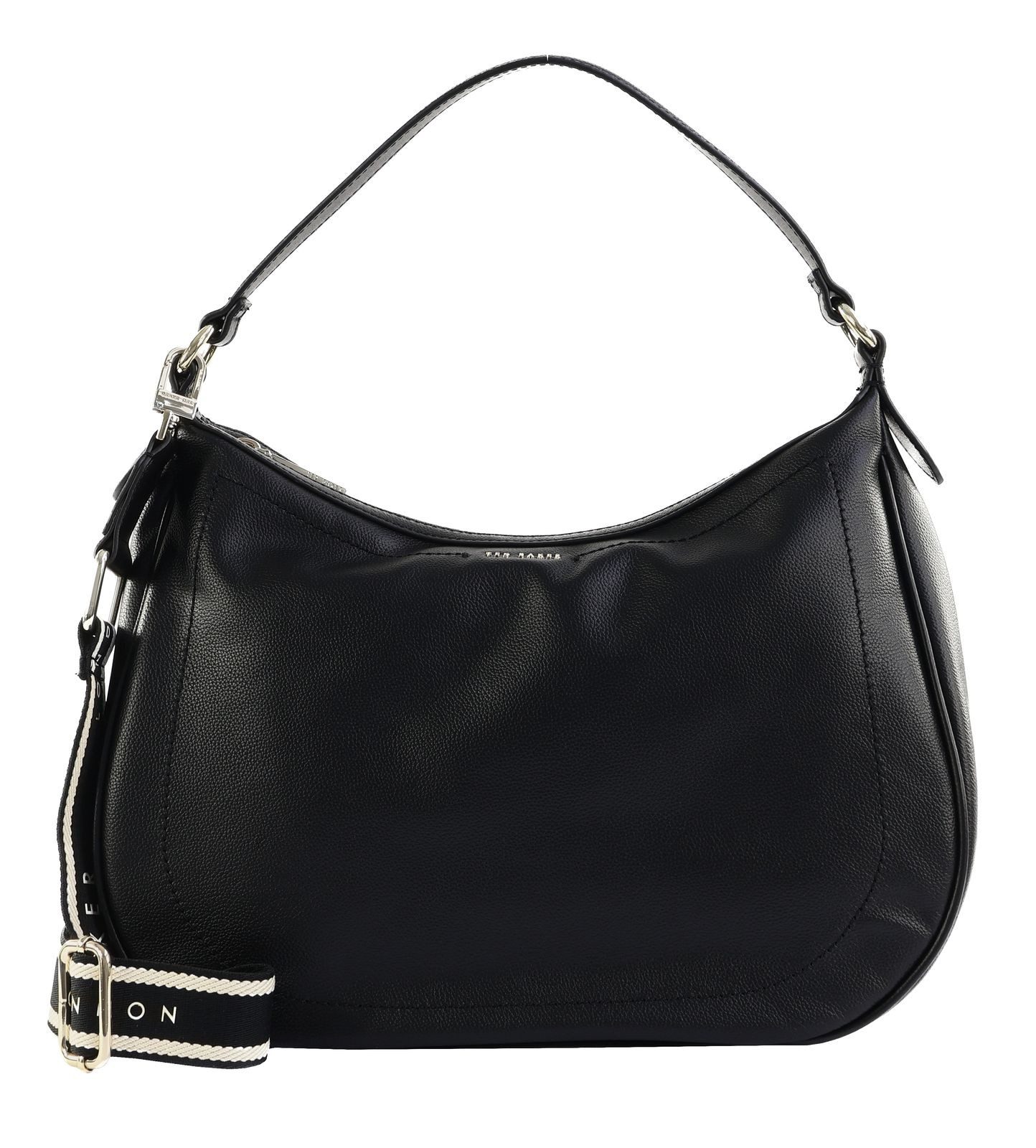 Ted Baker Schultertasche Webbing Leather Hobo Bag, aus echtem Rindsleder