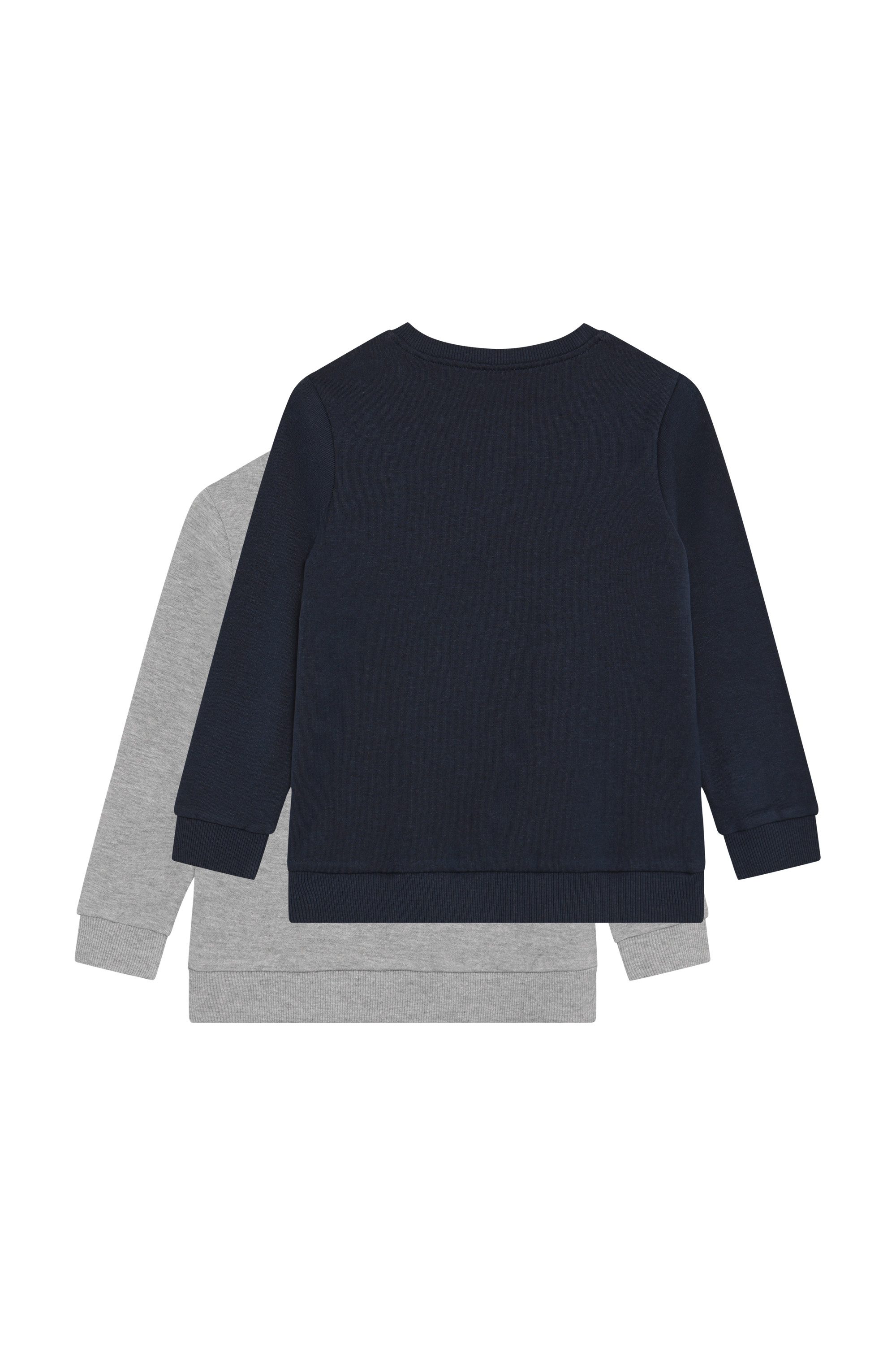 Minymo Sweatshirt MISweatshirt (2-tlg) 2er Pack Kuscheliges Sweatshirt
