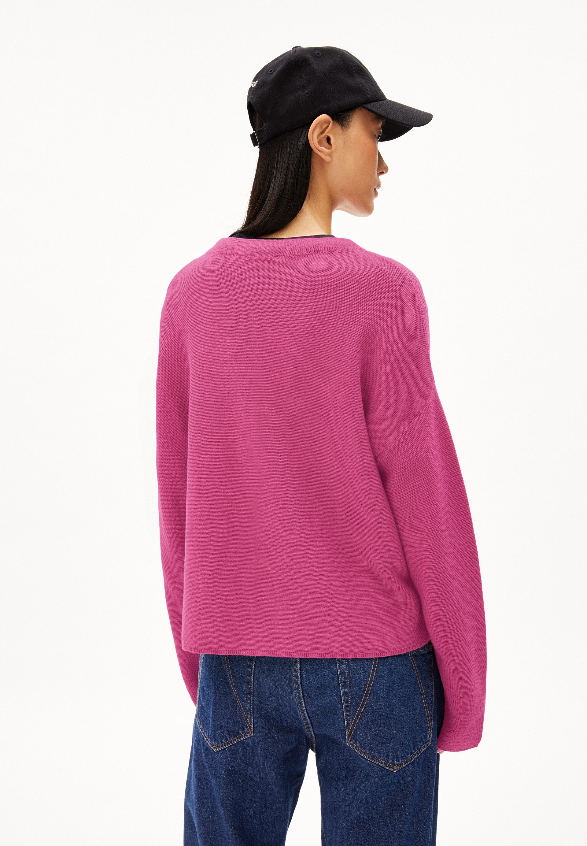 Armedangels Strickpullover MERINAA Pullover aus Bio-Baumwolle Loose Fit