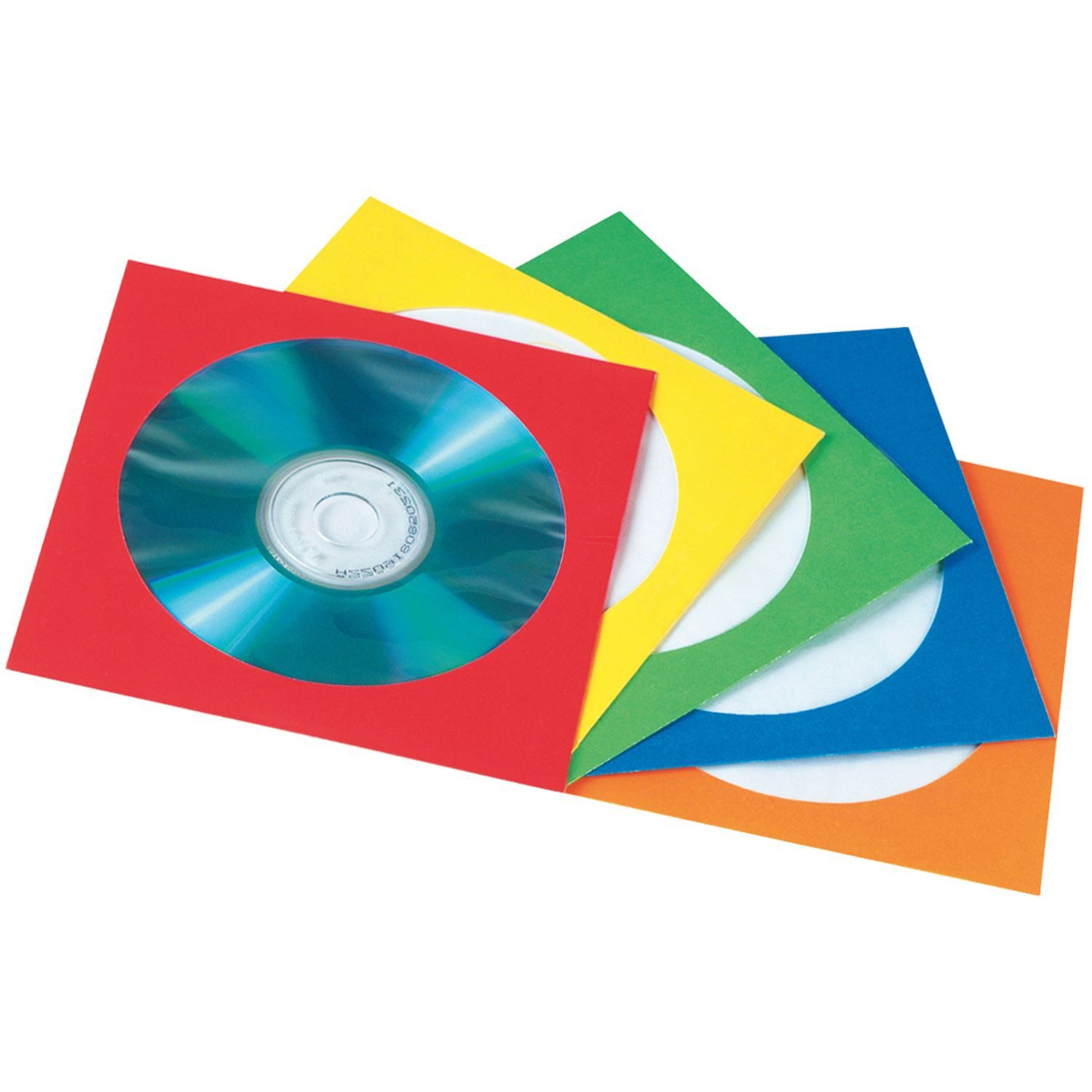 Hama CD-Hülle 50x Papierhüllen Schutz-Hüllen CD-Hüllen, 50er Pack Set Sleeves CD DVD Blu-Ray CD-Tasche Schutzhüllen Papier