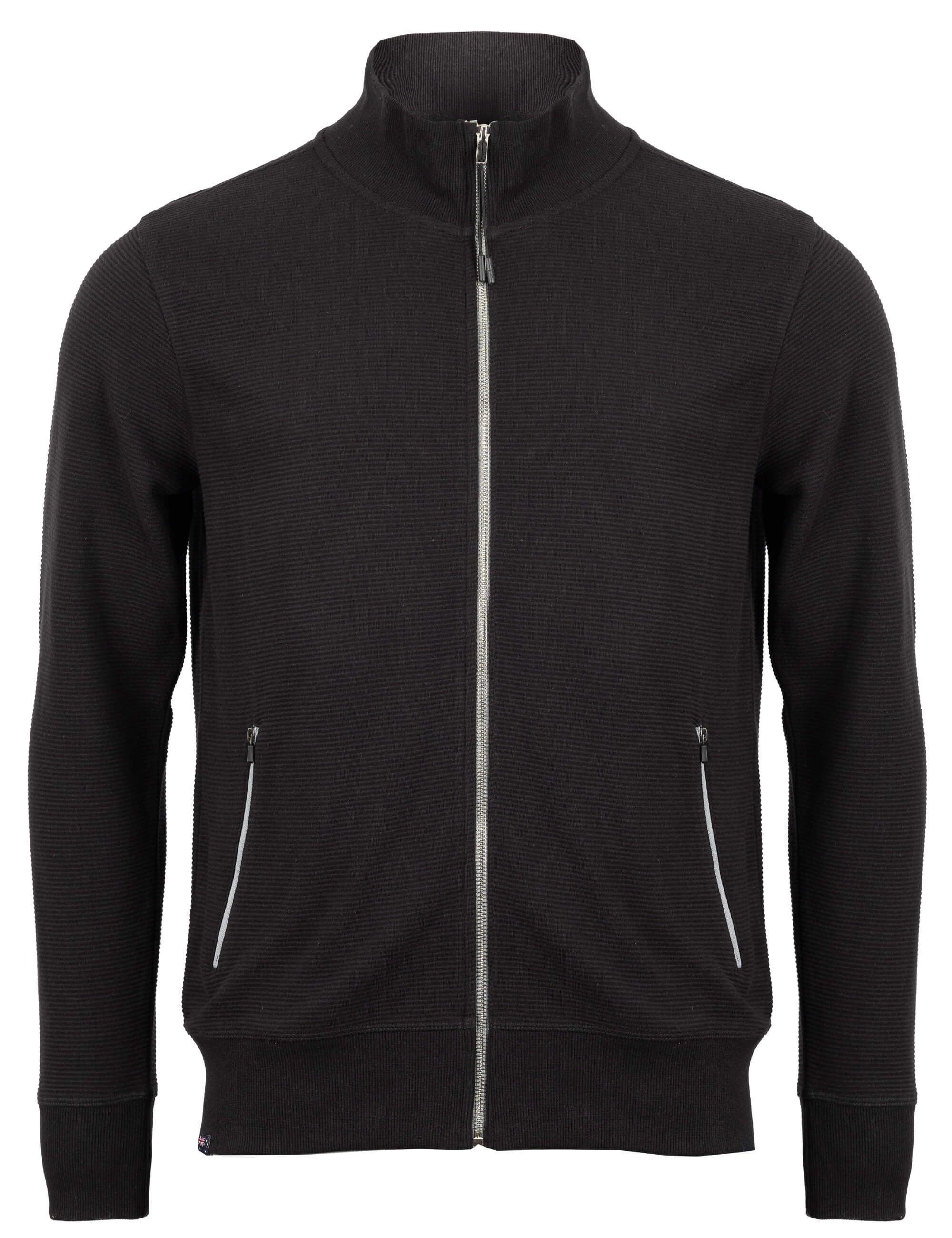 ROADSIGN australia Sweatjacke Origin (1, 1-tlg., 1) in Rippstruktur mit Stehkragen