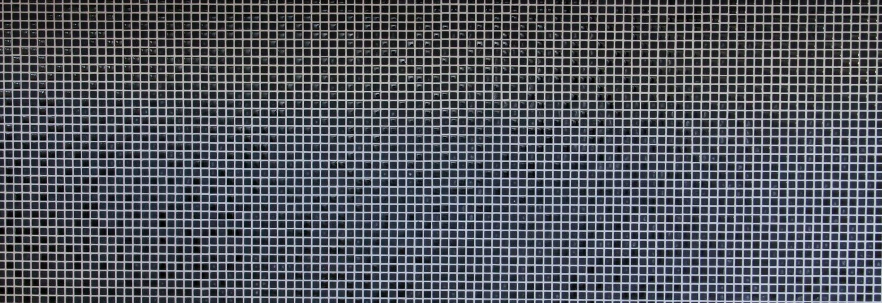 Mosani Mosaikfliesen matt Glasmosaik schwarz Recycling 10 Mosaikfliesen / Mosaikmatten