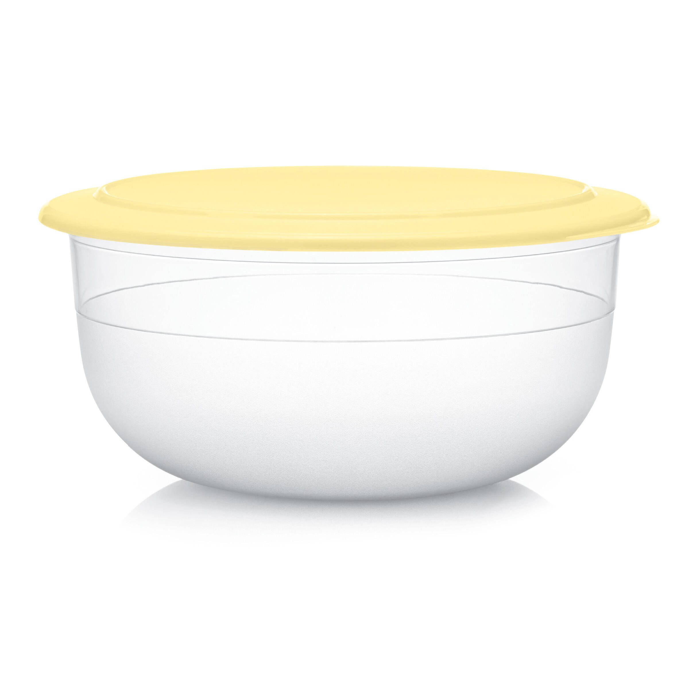 TUPPERWARE Vorratsdose Tupperware Tafelperle 6L mit hellgelben Deckel