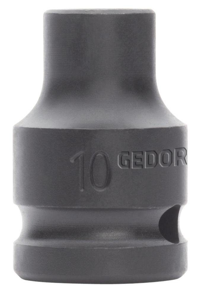 38 mm 10 mm R63001006 Kraftschraubereinsatz Gedore Red Stecknuss 6-kant Länge 1/2"