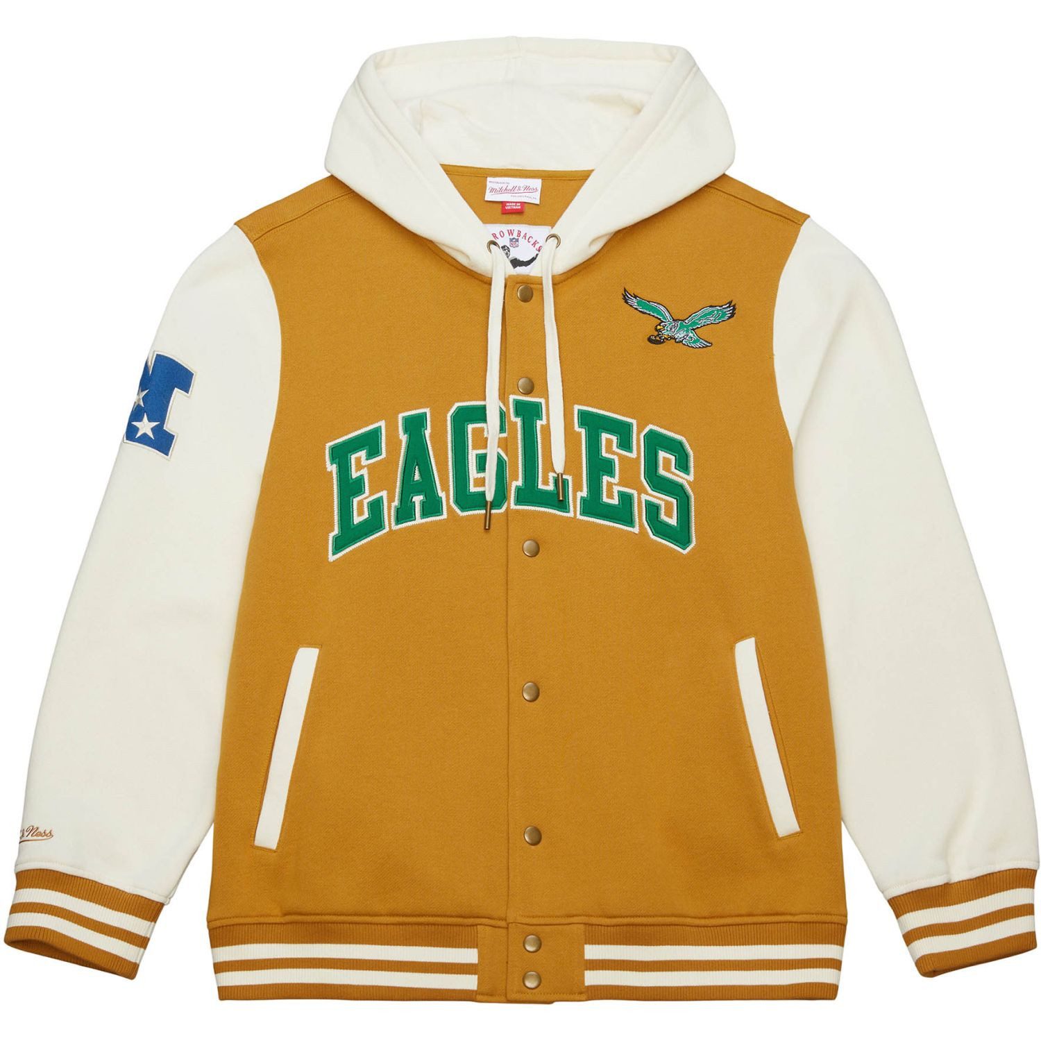 Mitchell & Ness Collegejacke Midweight Philadelphia Eagles