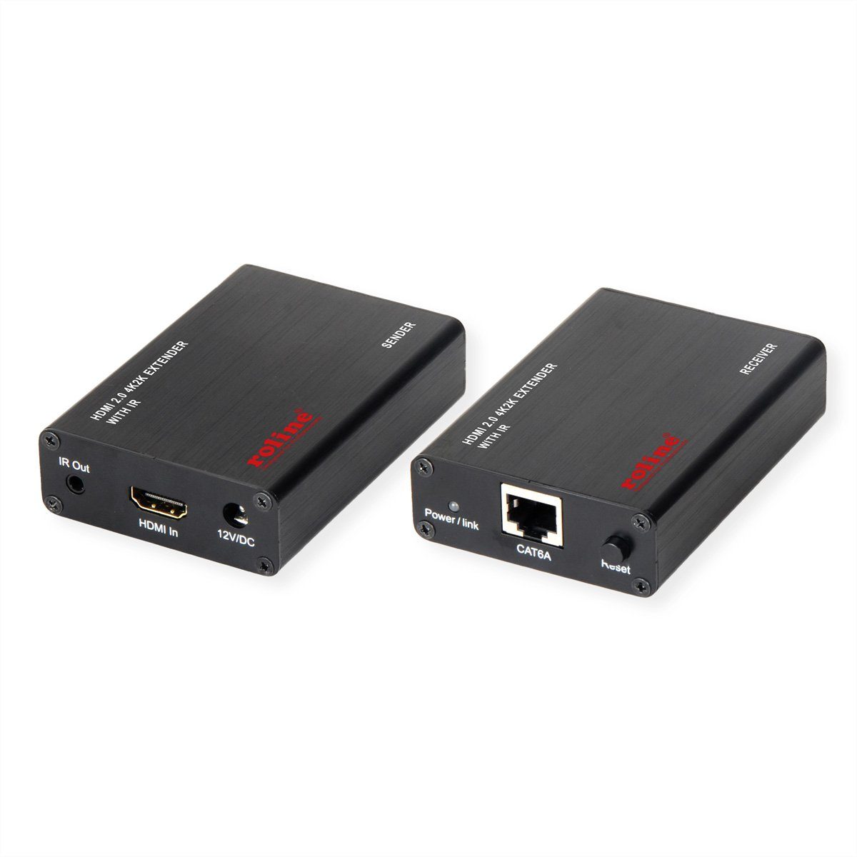 HDMI A/V Extender über Kat.6A Kabel, 4K@60Hz Audio- & Video-Adapter