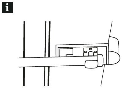 GARDINIA Klemmträger Kunststoff / Metall, (Set, 2-tlg), Zubehör Vitragestangen/Caféhausstangen – Bild 5 von 5