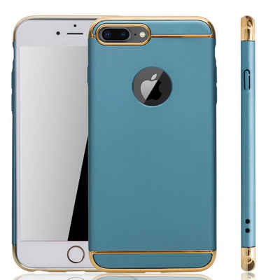 König Design Handyhülle Apple iPhone 7, Apple iPhone 7 Handyhülle Backcover Blau