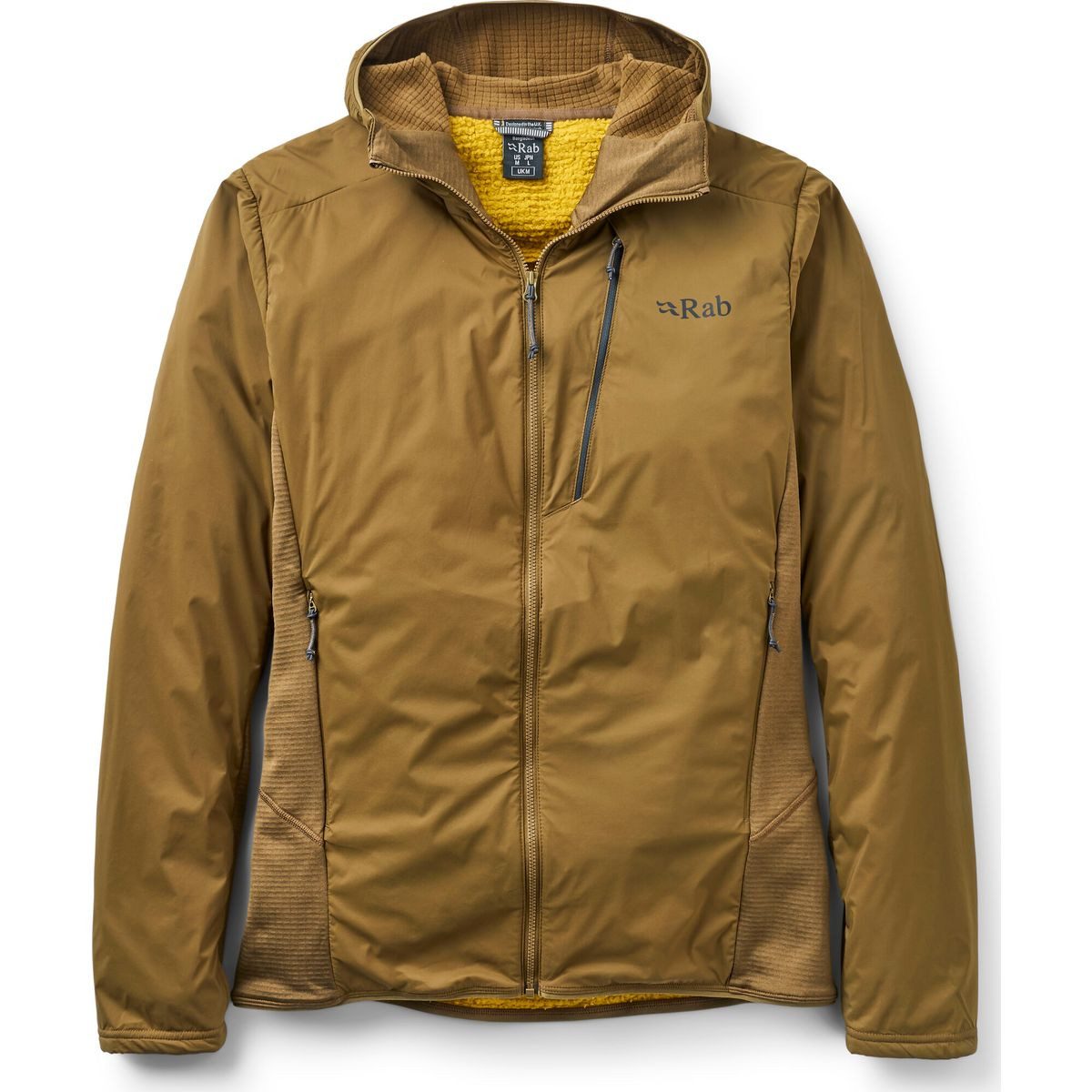 Rab Steppjacke Ascendor Summit Hoody Perfekt für Outdoor-Abenteuer: Funktionaler Hoody mit winddichtem