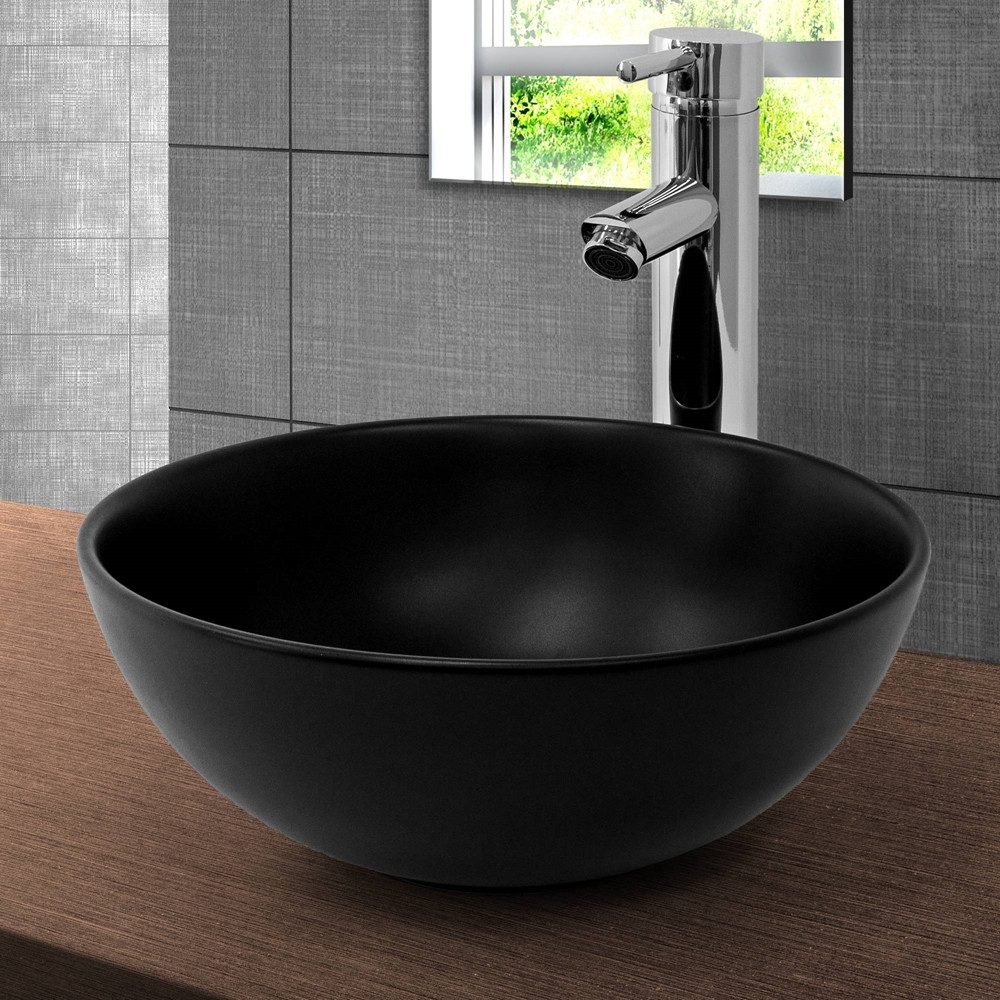 LuxeBath Waschbecken Aufsatzwaschbecken aus Keramik für günstig online kaufen