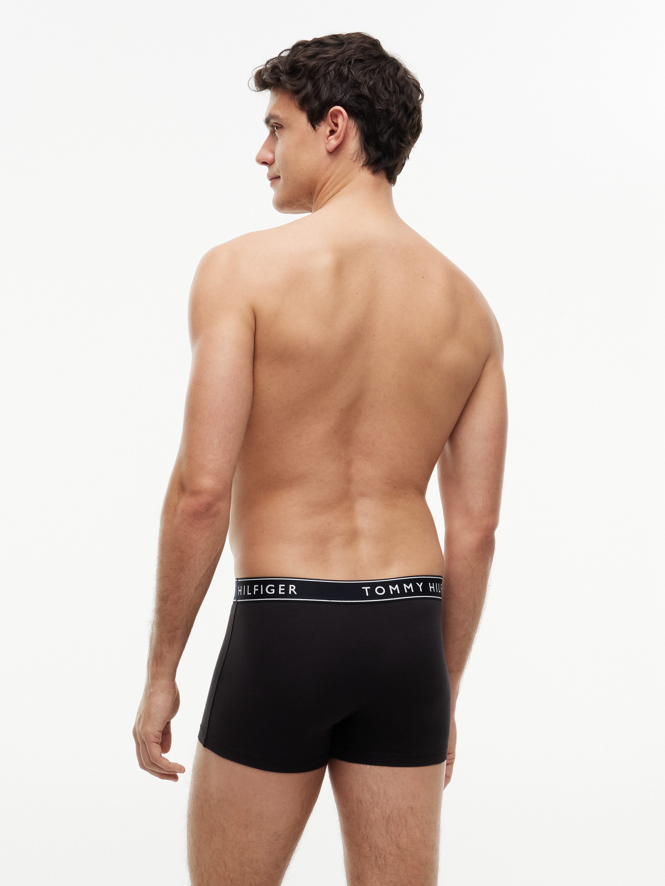 Tommy Hilfiger Underwear Trunk (3-St) Körpernahe Passform mit elastischem Bund – Bild 4 von 5