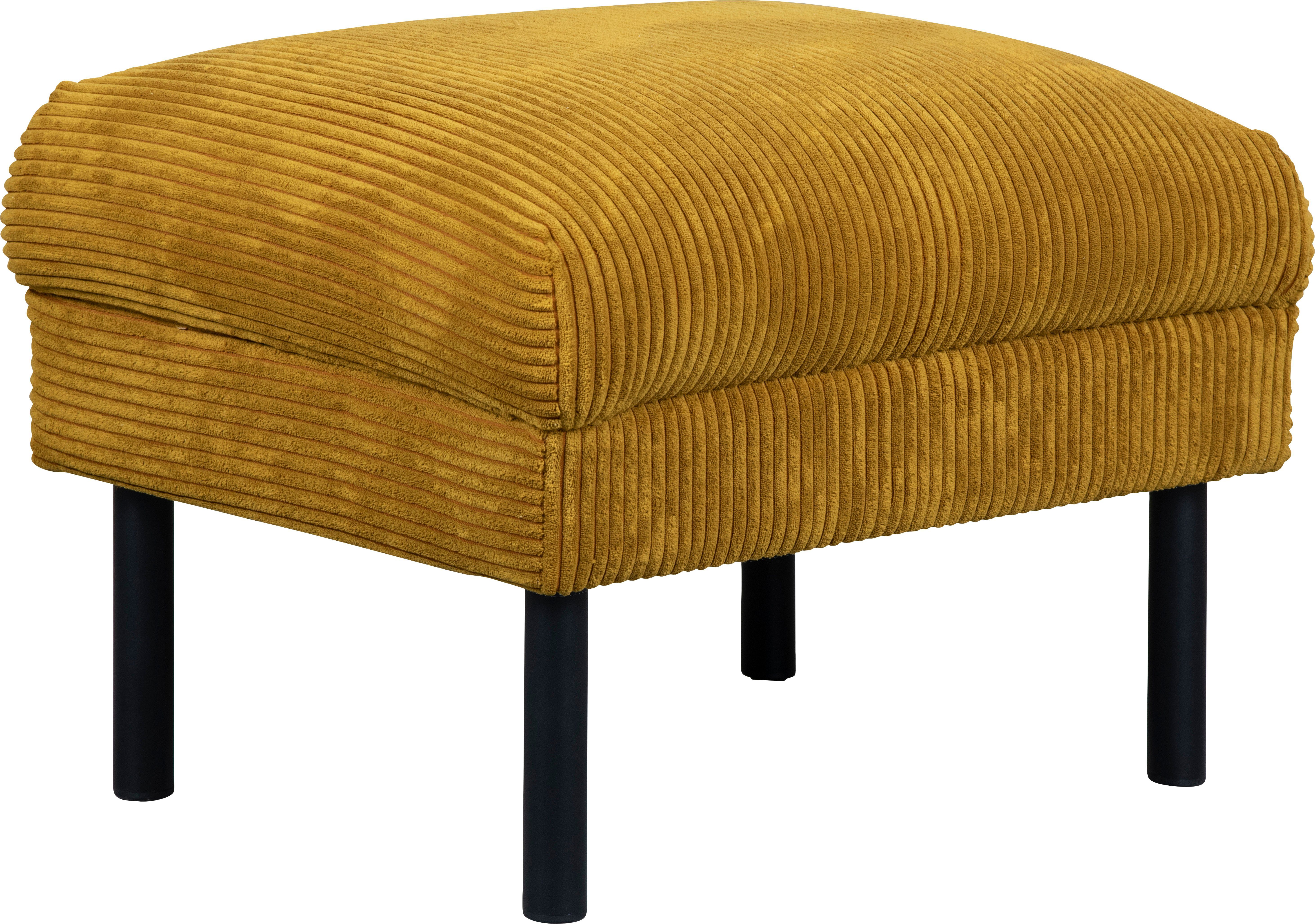Home affaire Hocker Lillibeth Polsterhocker, Sitzhocker, Maße B/T/H: 64/50/48 cm, passend zur Serie "Lillibeth", auch in Cord und Samtoptik