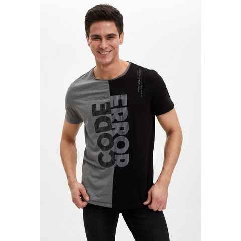 DeFacto T-Shirt Herren T-Shirt Coool-Slim Fit (Packung, 0-tlg)