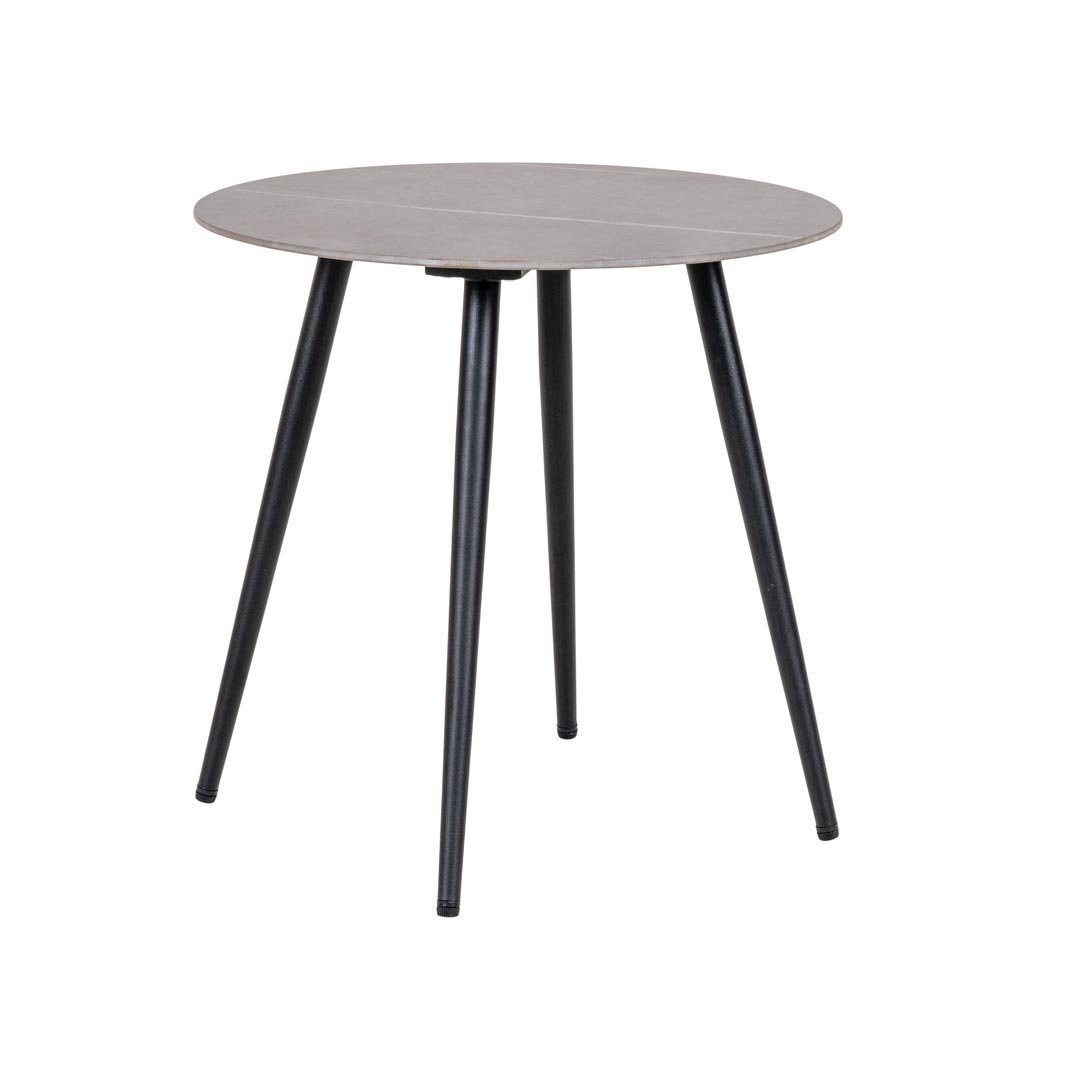 ebuy24 Couchtisch Lazio Beistelltisch Ø45cm grau.