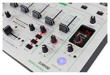 Pronomic DJ Controller DJM-500 5-Kanal, DJ-Mixer mit Talk-Over-Funktion