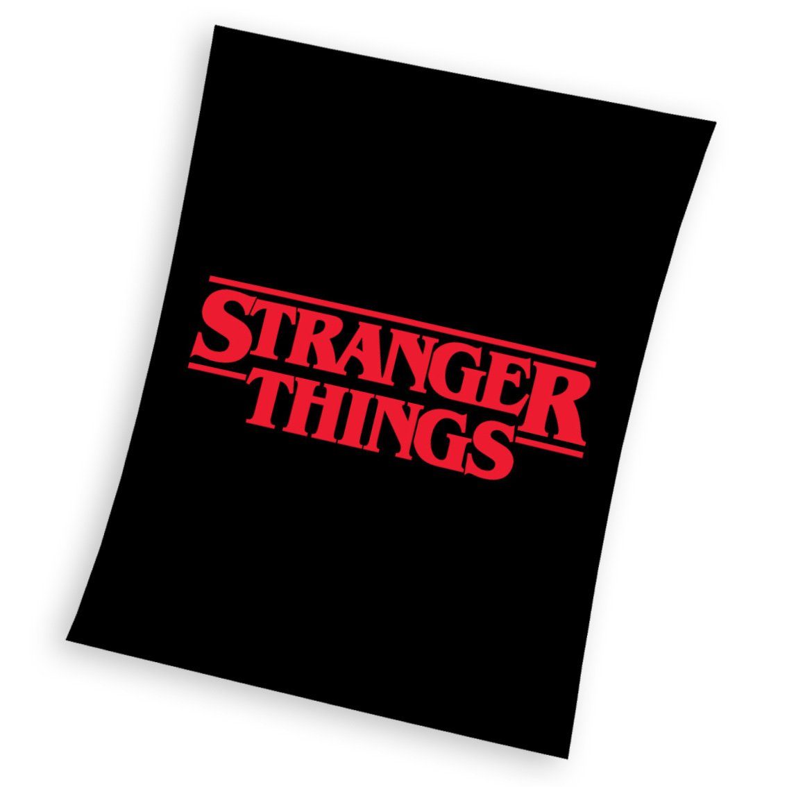 Wohndecke Stranger Things Fleecedecke Kuscheldecke 130 x 170 cm, Stranger things