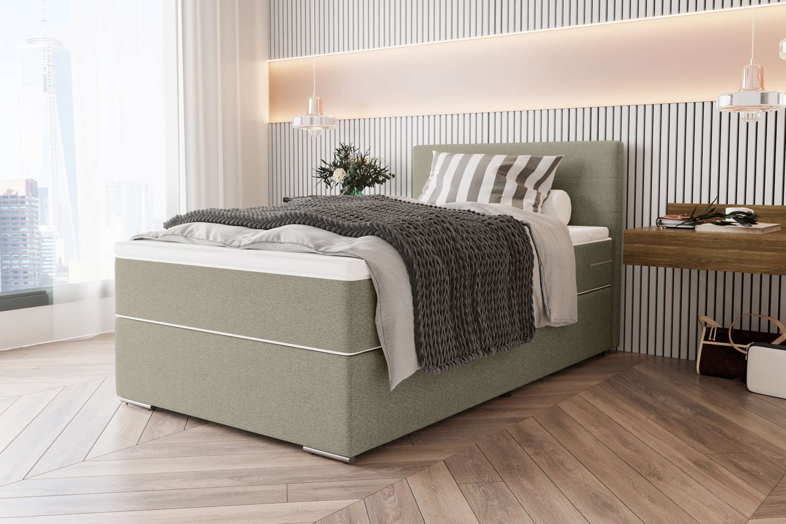 99rooms Boxspringbett Phönix Mini (Schlafzimmerbett, Bett), günstig online kaufen