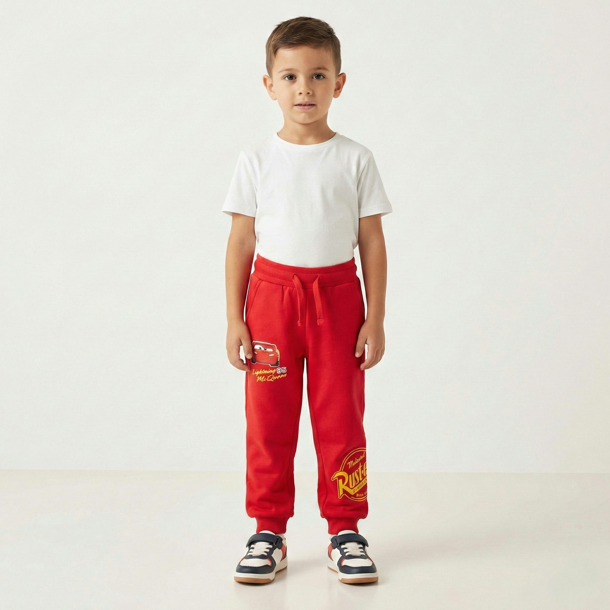 Disney Jogginghose Disney Cars Lightning McQueen Kinder Sporthose Gr. 98 bis 128