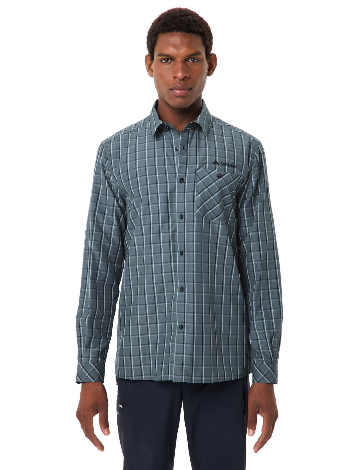 VAUDE Funktionshemd Men's Albsteig LS Shirt III (1-tlg) pflegeleichtes und schnelltrocknendes Hemd