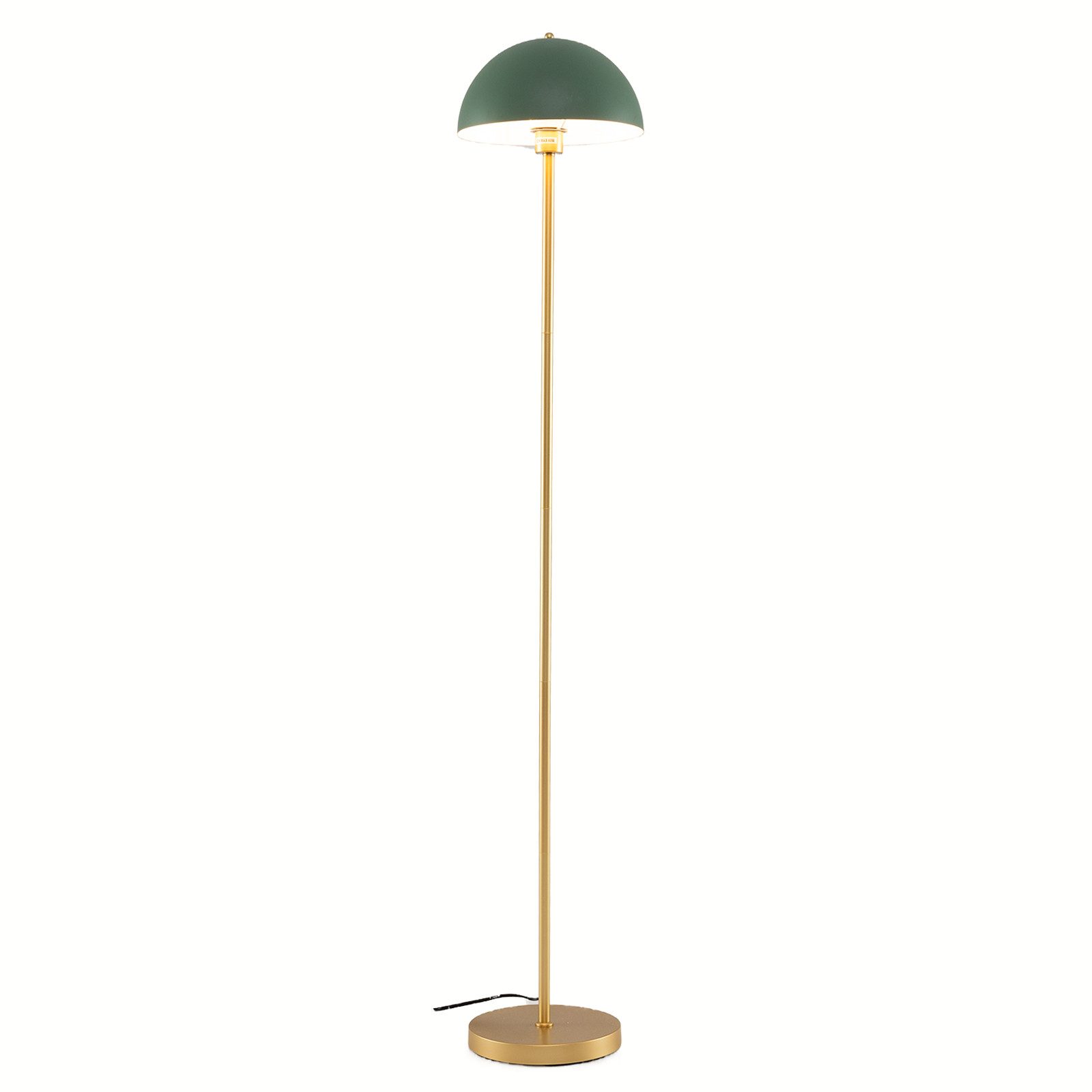 COSTWAY Stehlampe, 163cm mit bruchsicherem Lampenschirm & Fußschalter günstig online kaufen