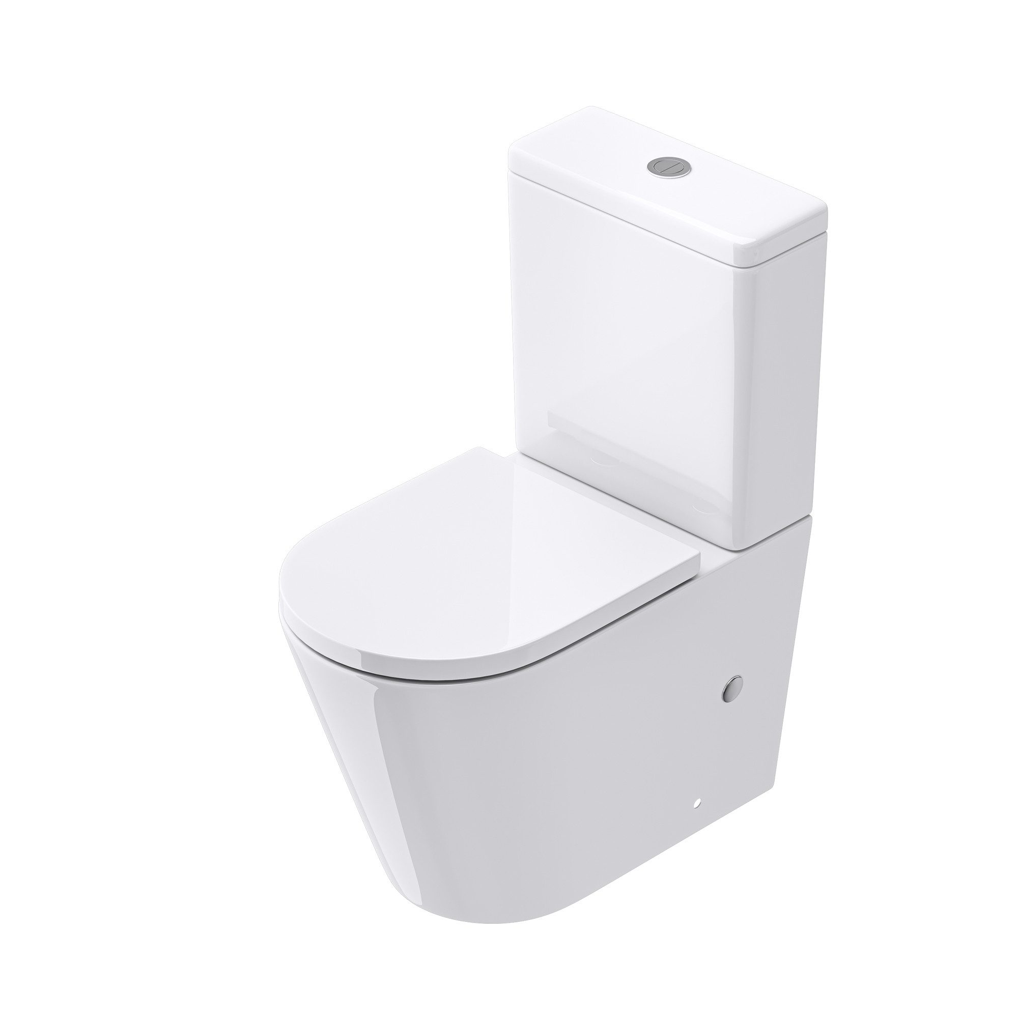 doporro Tiefspül-WC Stand-WC bodenstehend Design Toilette Silent-Close spül günstig online kaufen