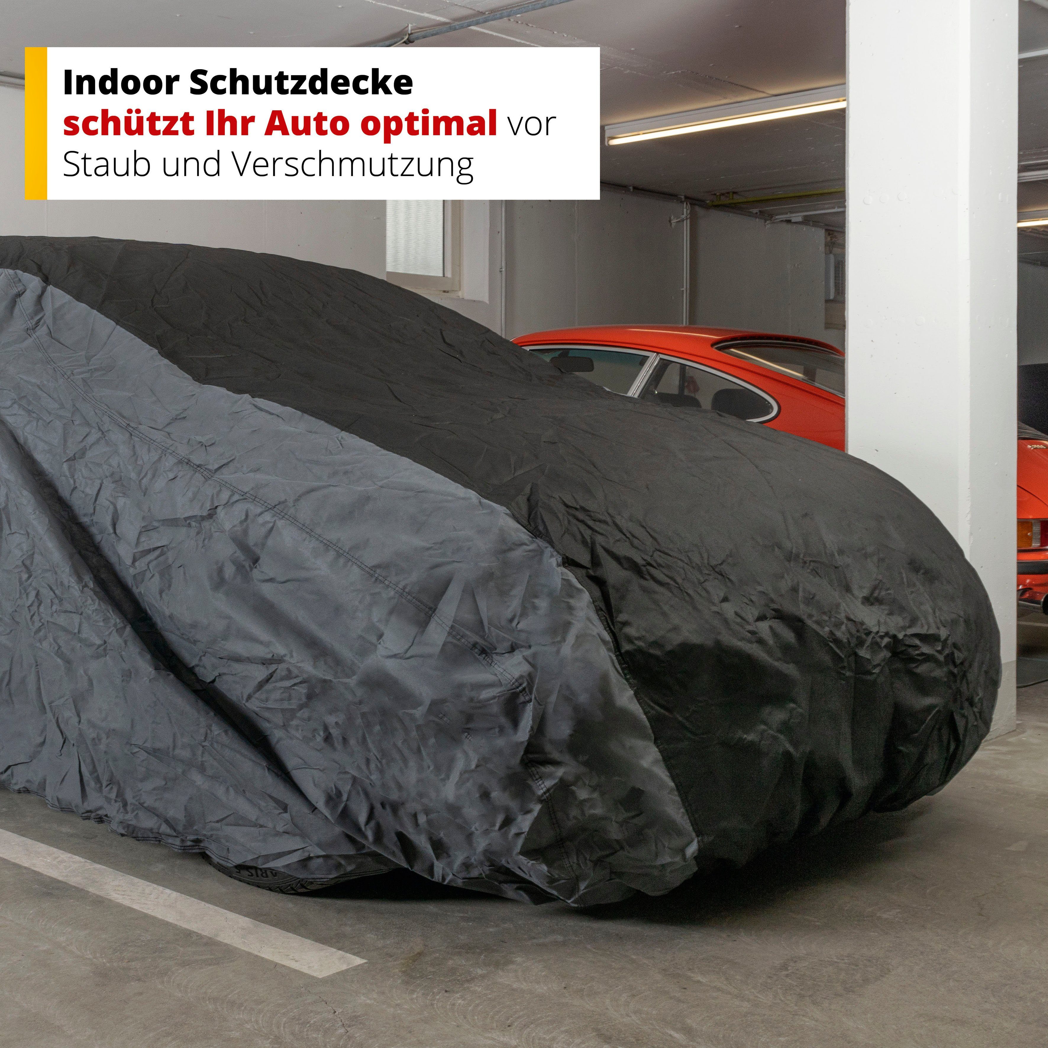 XL den Indoor M, WALSER PKW-Abdeckplane, Fleece, L Größen in und Autoplane