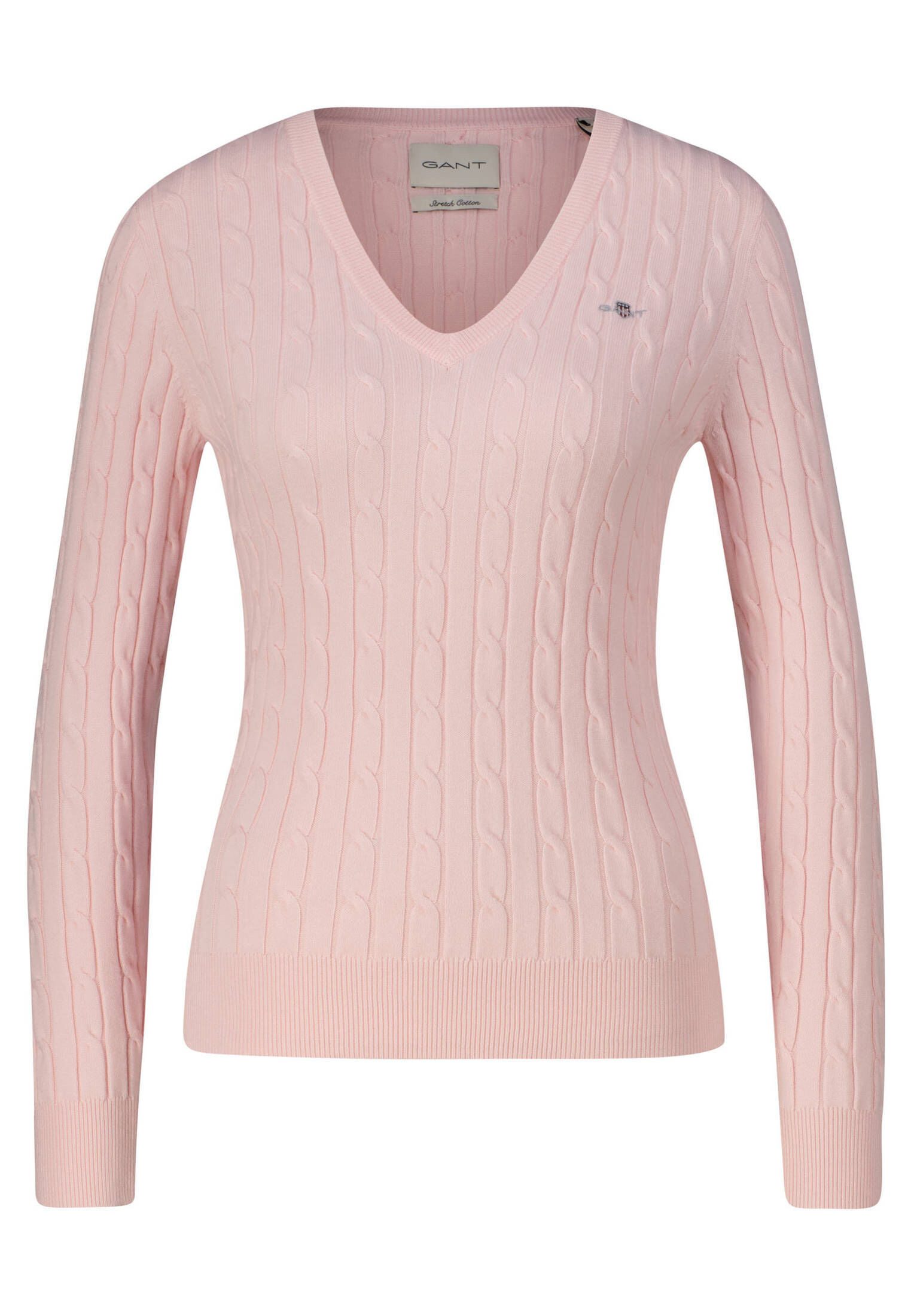 Gant Strickpullover Damen Strickpullover mit Zopfmuster günstig online kaufen