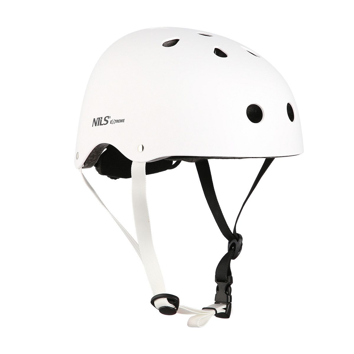 Allroundhelm Helm S für Scooter Skateboard Inline Weiß