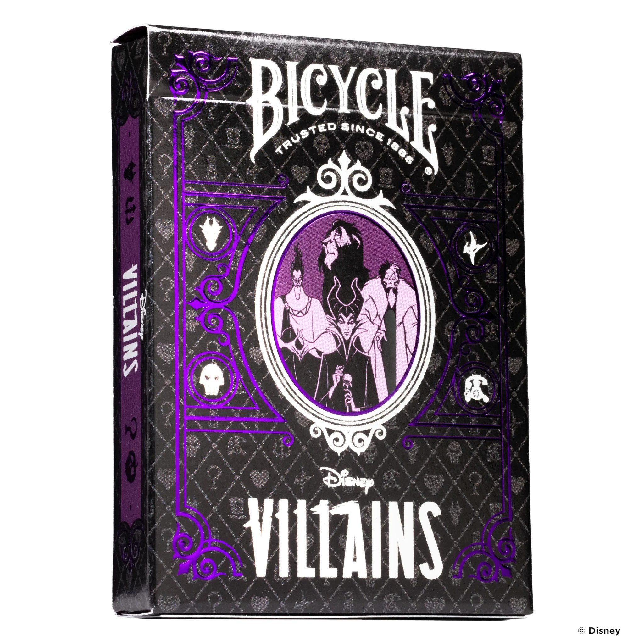 Spiel Bicycle® Kartendeck - Disney Villains (lila)